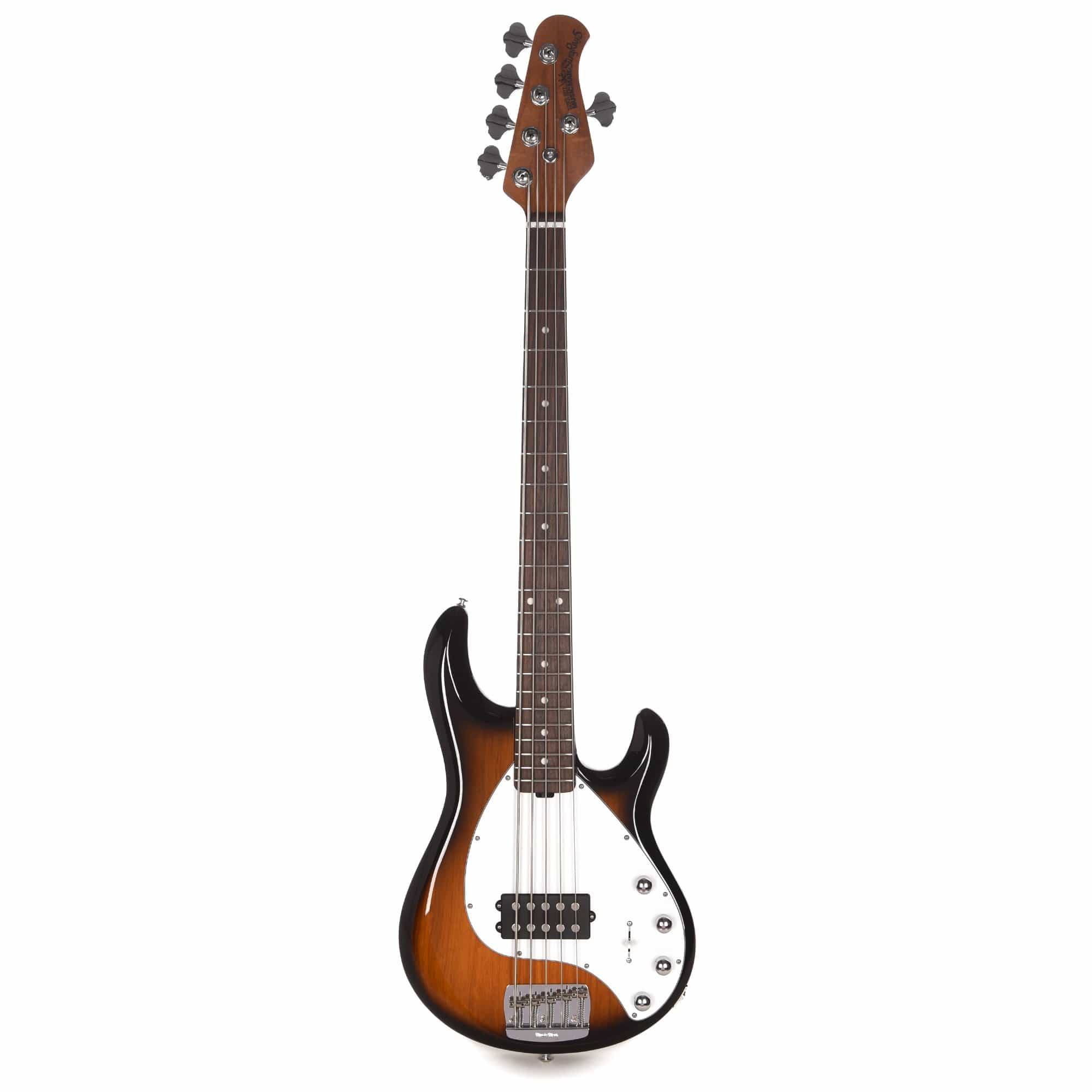 Music Man StingRay5 Special 5-String Vintage Tobacco w/White Pickguard Bass Guitars / 5-String or More