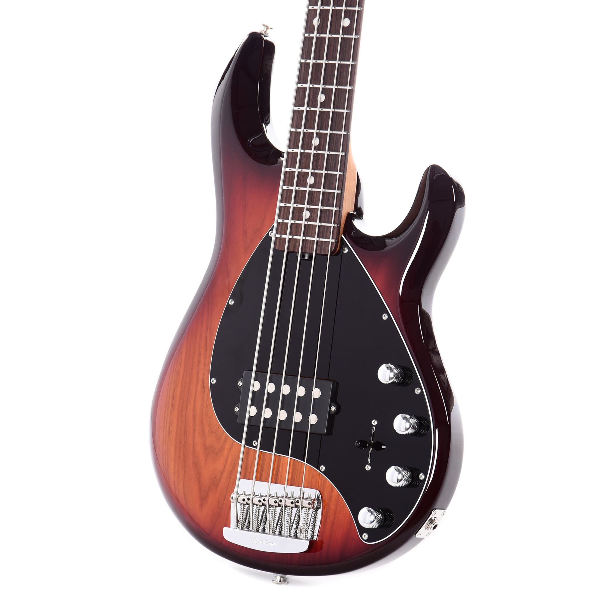 Music Man StingRay5 Special H Burnt Amber w/Black Pickguard Bass Guitars / 5-String or More