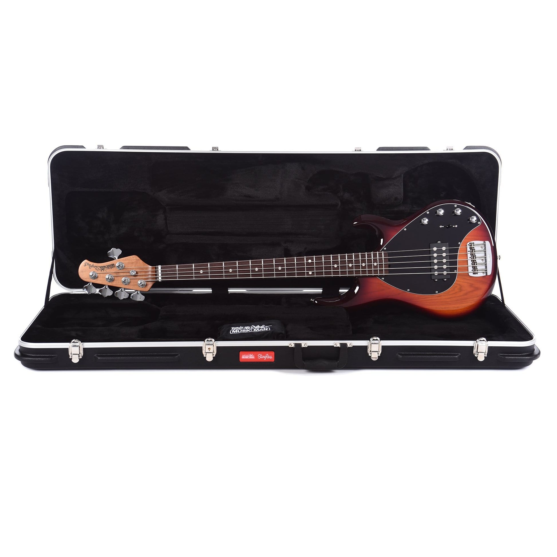 Music Man StingRay5 Special H Burnt Amber w/Black Pickguard Bass Guitars / 5-String or More
