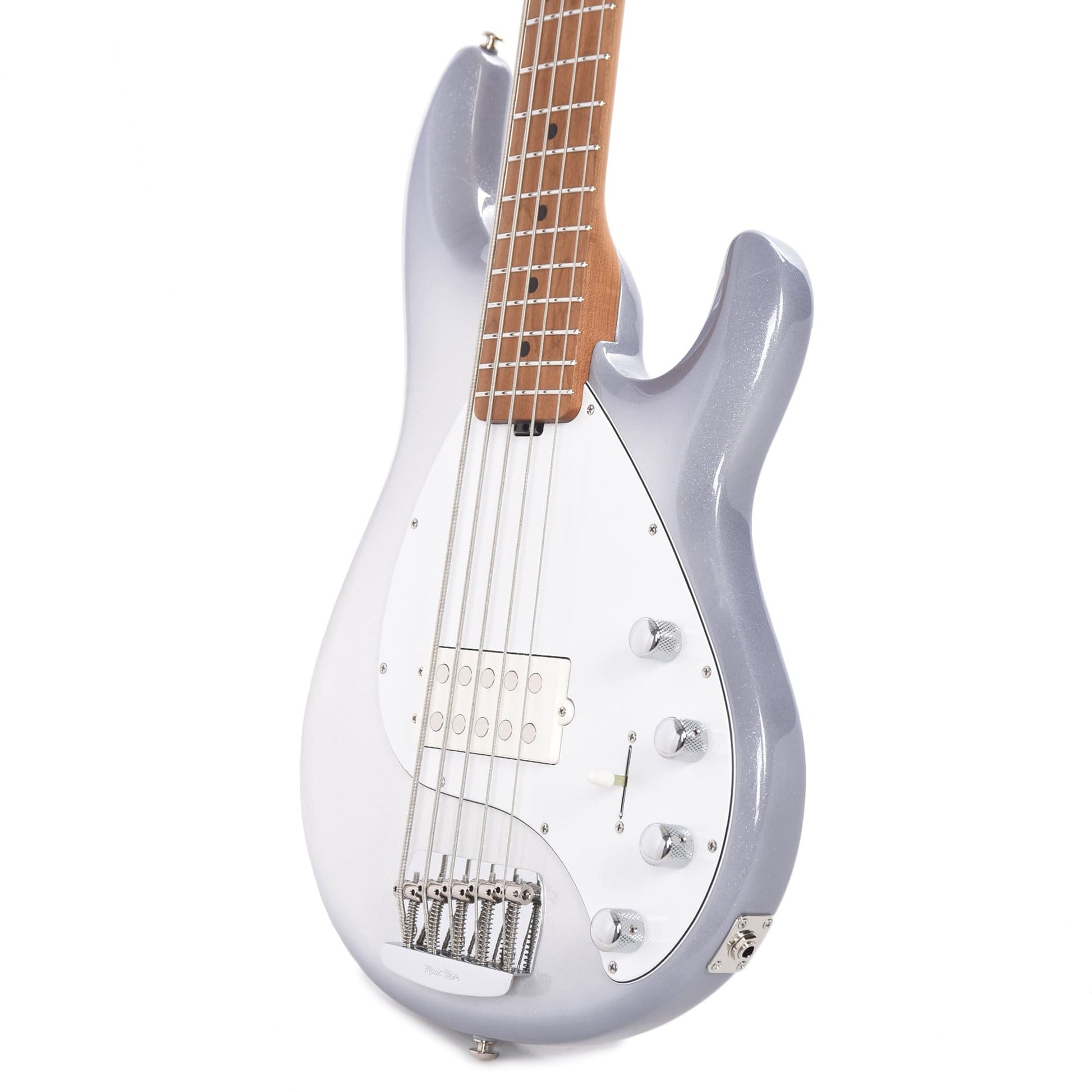 Music Man StingRay5 Special H Snowy Night w/Roasted Maple Neck Bass Guitars / 5-String or More