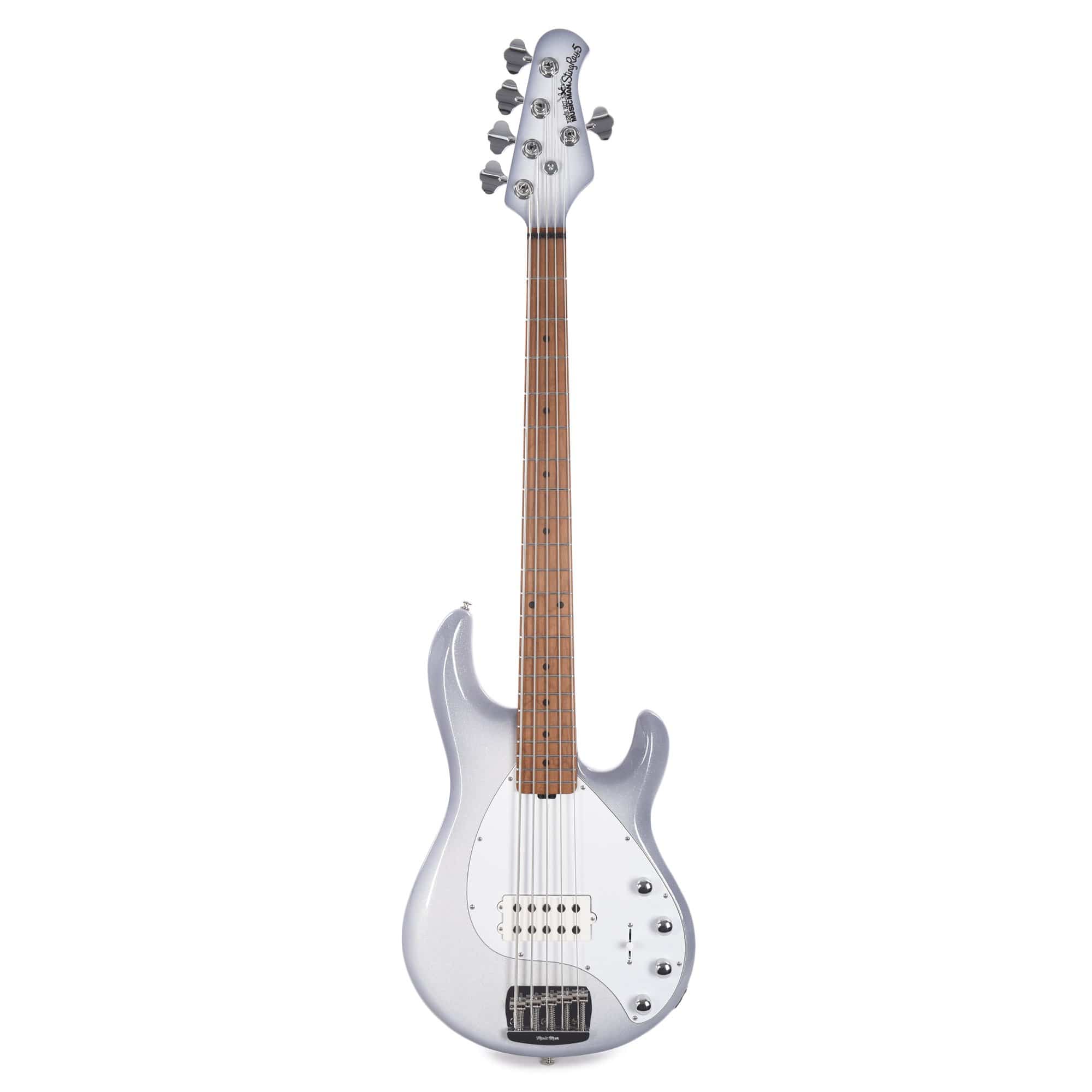 Music Man StingRay5 Special H Snowy Night w/Roasted Maple Neck Bass Guitars / 5-String or More