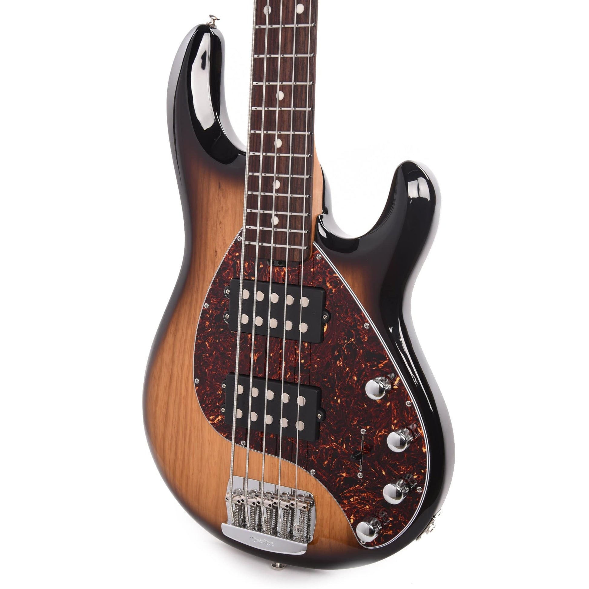 Music Man StingRay5 Special HH Burnt Ends w/Rosewood Fingerboard Bass Guitars / 5-String or More