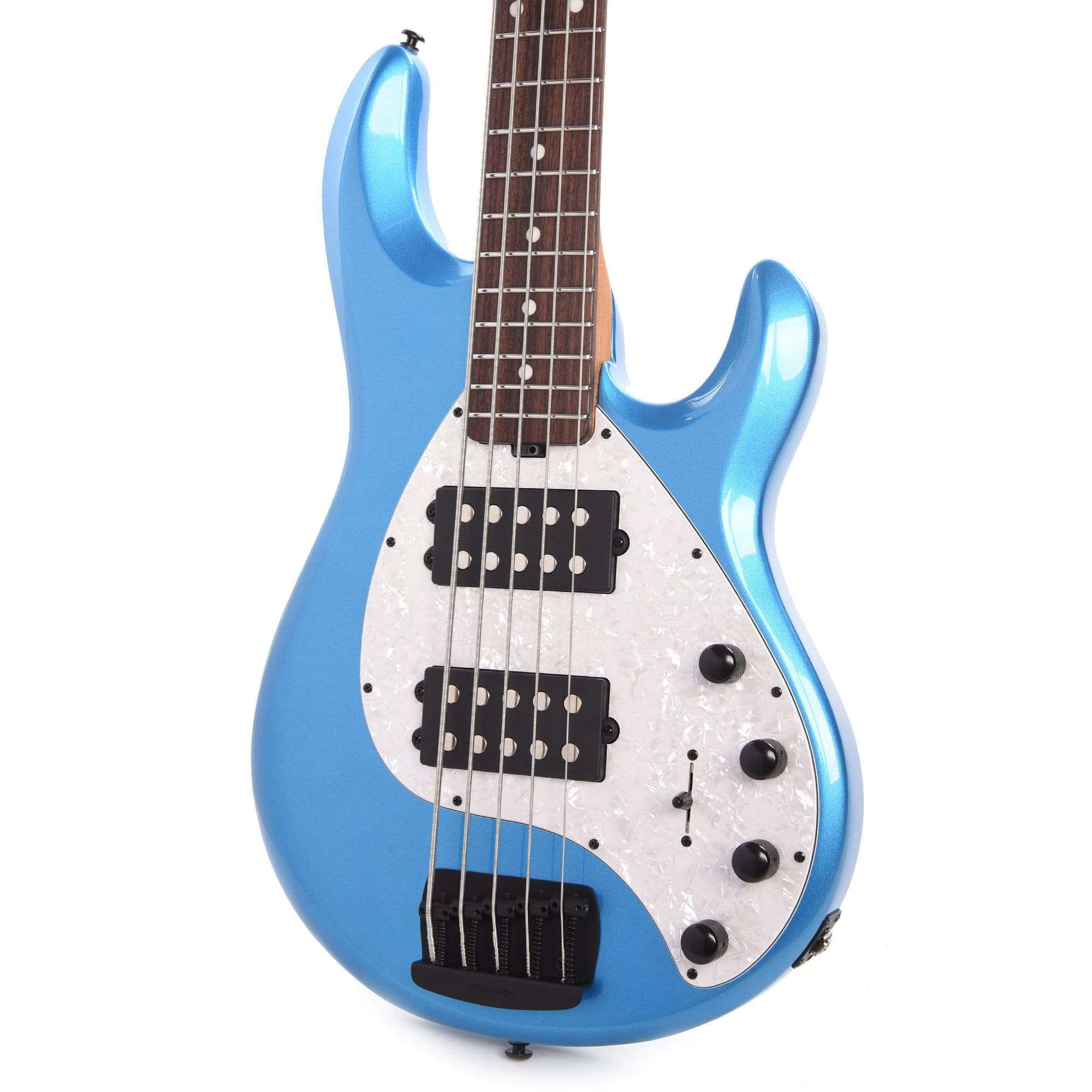 Music Man StingRay5 Special HH Speed Blue w/Roasted Maple Neck Bass Guitars / 5-String or More