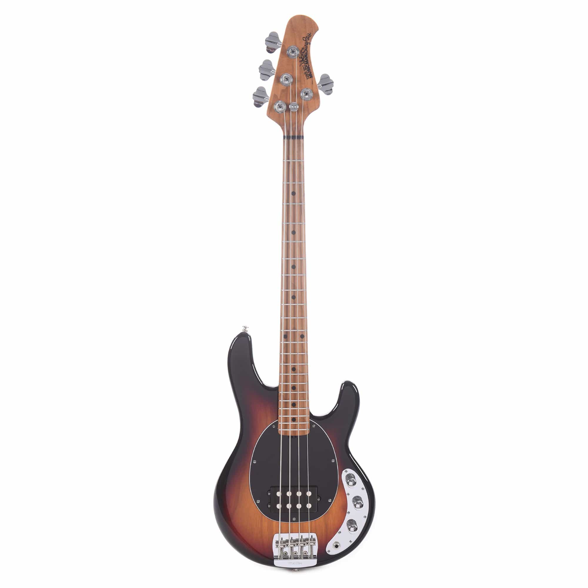 Music Man BFR Short Scale Vintage Sunburst w/Roasted Maple Neck Bass Guitars / Short Scale