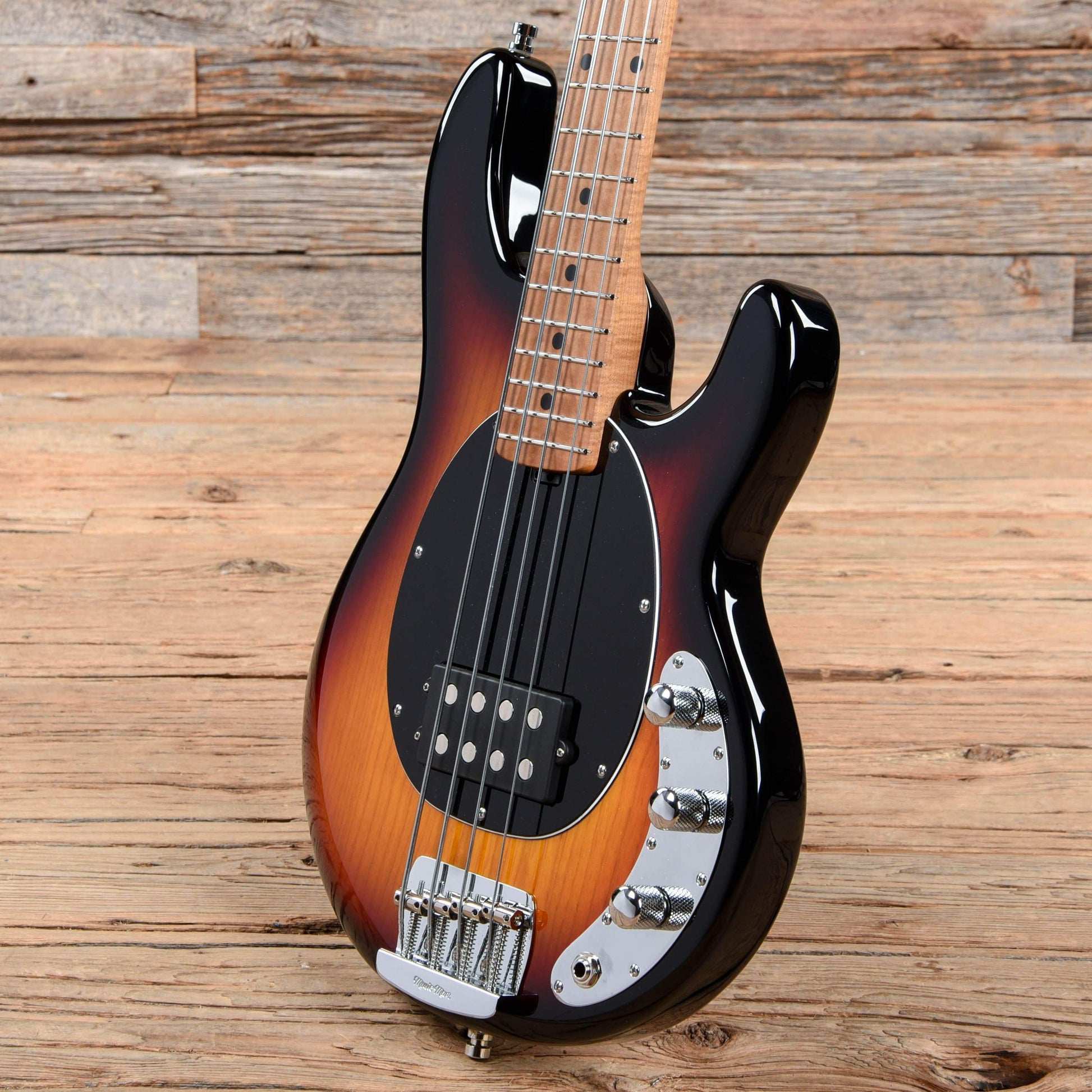 Music Man StingRay Short Scale Bass Vintage Sunburst 2020 Bass Guitars / Short Scale