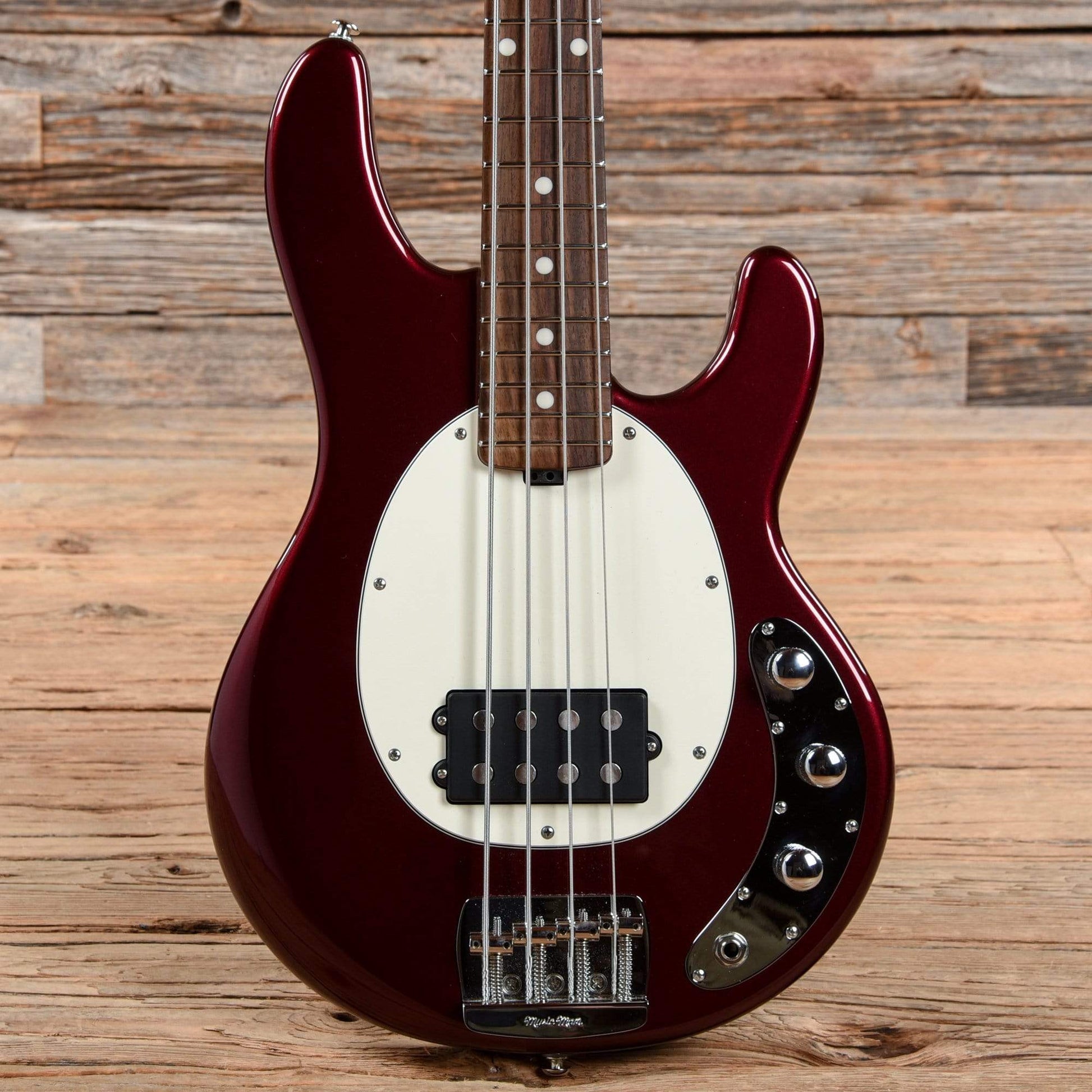 Music Man StingRay Short Scale Raspberry Pearl 2019 Bass Guitars / Short Scale