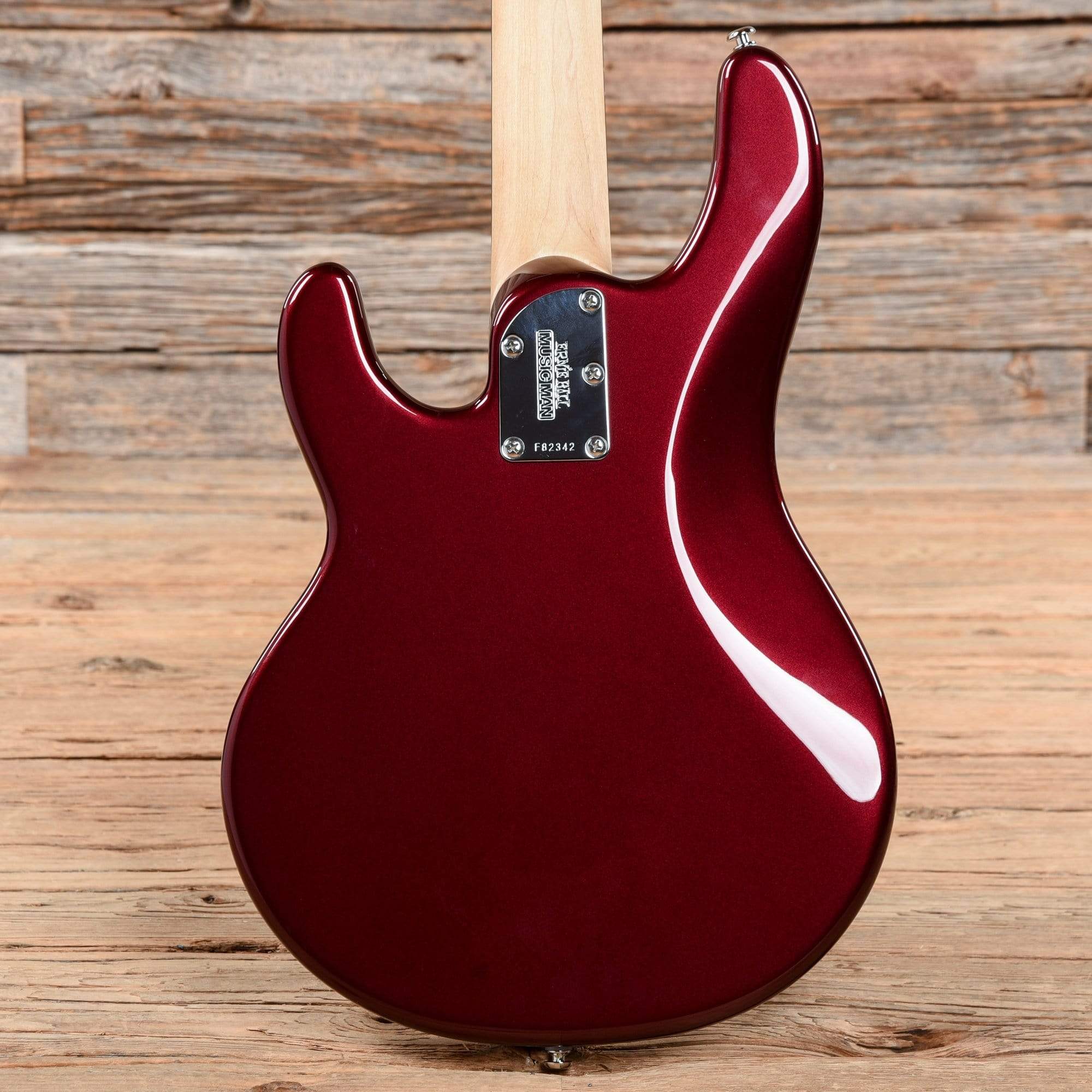 Music Man StingRay Short Scale Raspberry Pearl 2019 Bass Guitars / Short Scale