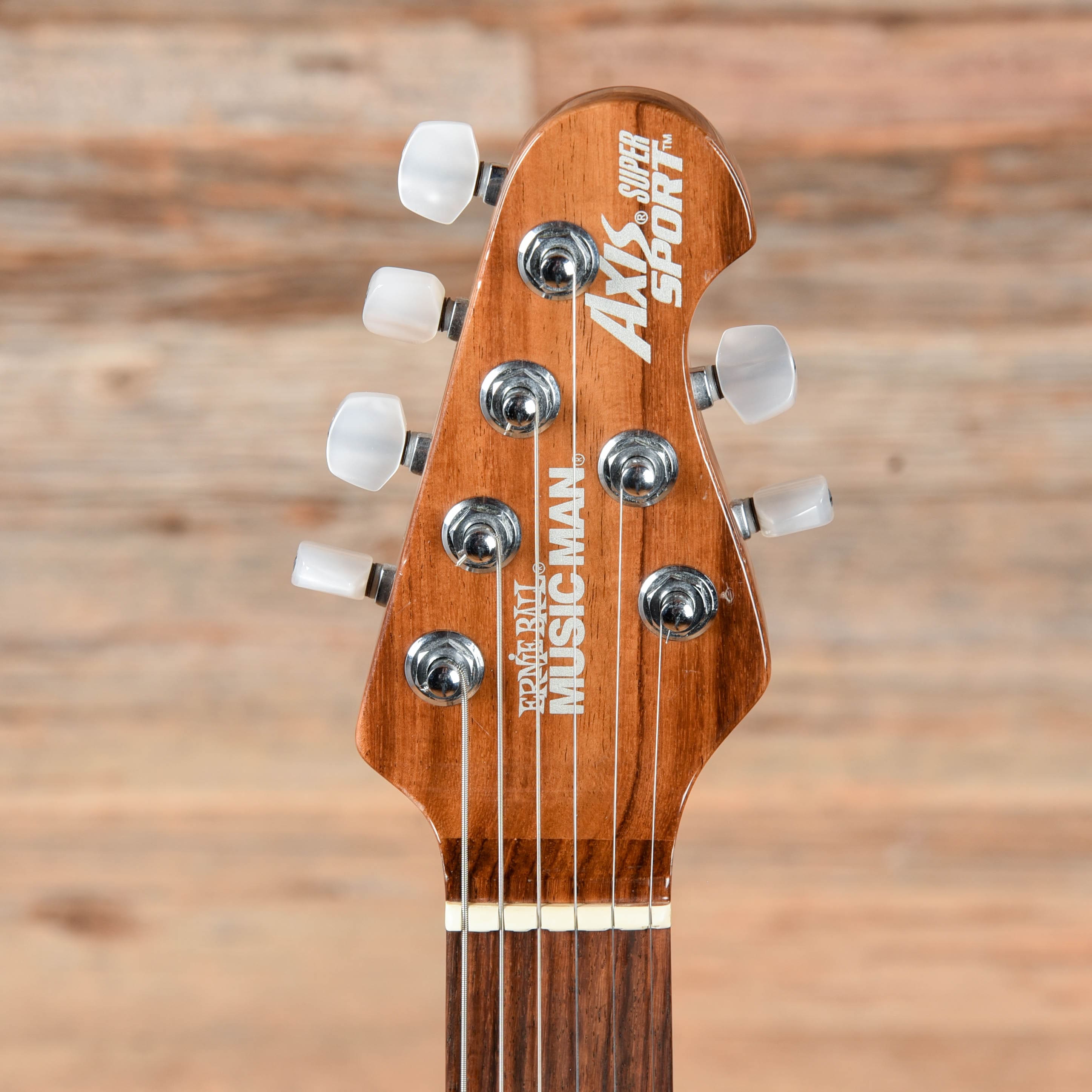 Music Man Axis Super Sport Hardtail Brown 2007 Electric Guitars / Solid Body