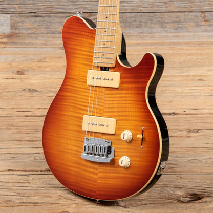Music Man Axis Super Sport MM90 Amber Electric Guitars / Solid Body