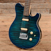 Music Man Axis Super Sport Yucatan Blue Flame Electric Guitars / Solid Body