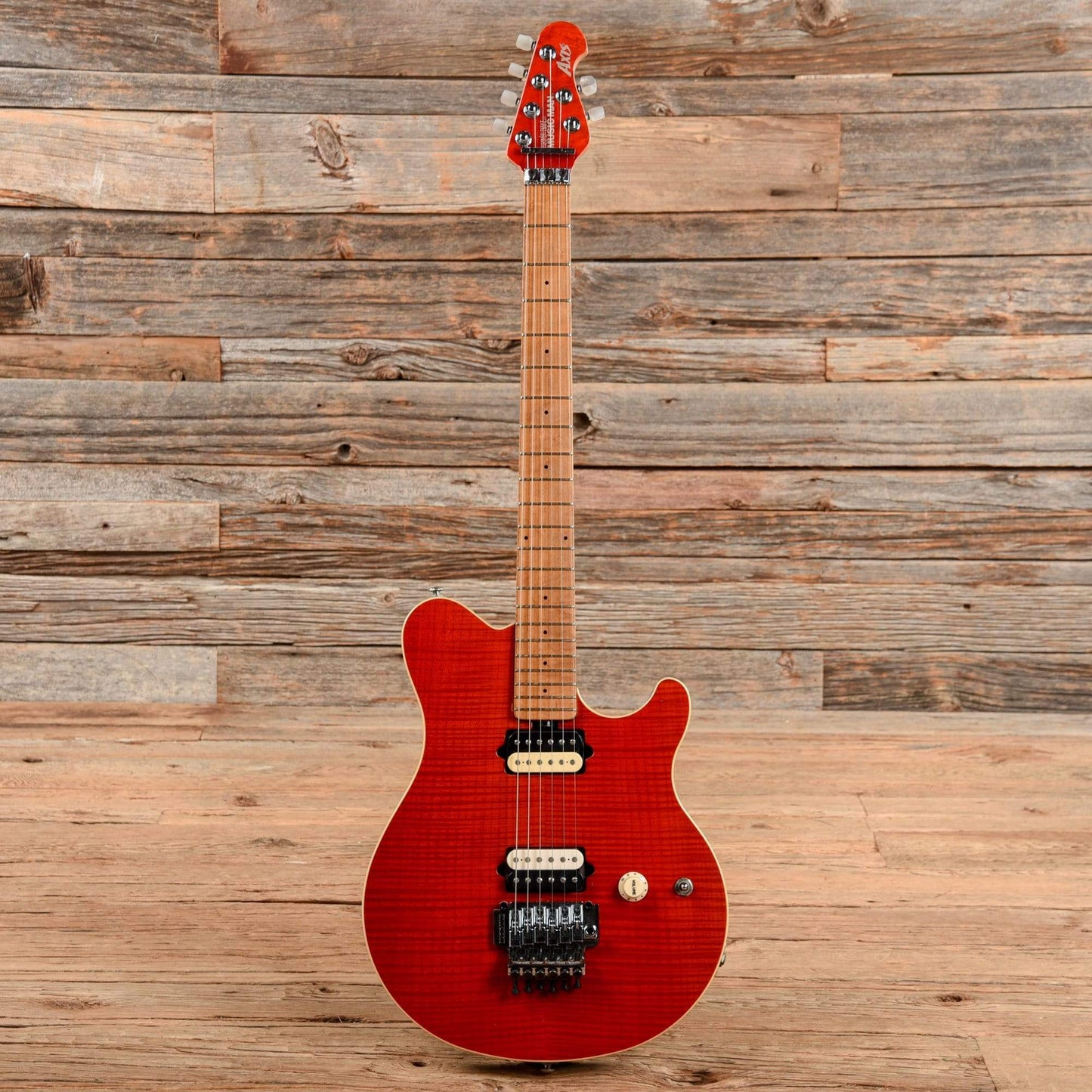 Music Man Axis Trans Red 2000 Electric Guitars / Solid Body