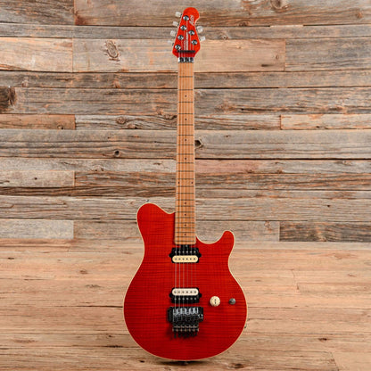 Music Man Axis Trans Red 2000 Electric Guitars / Solid Body
