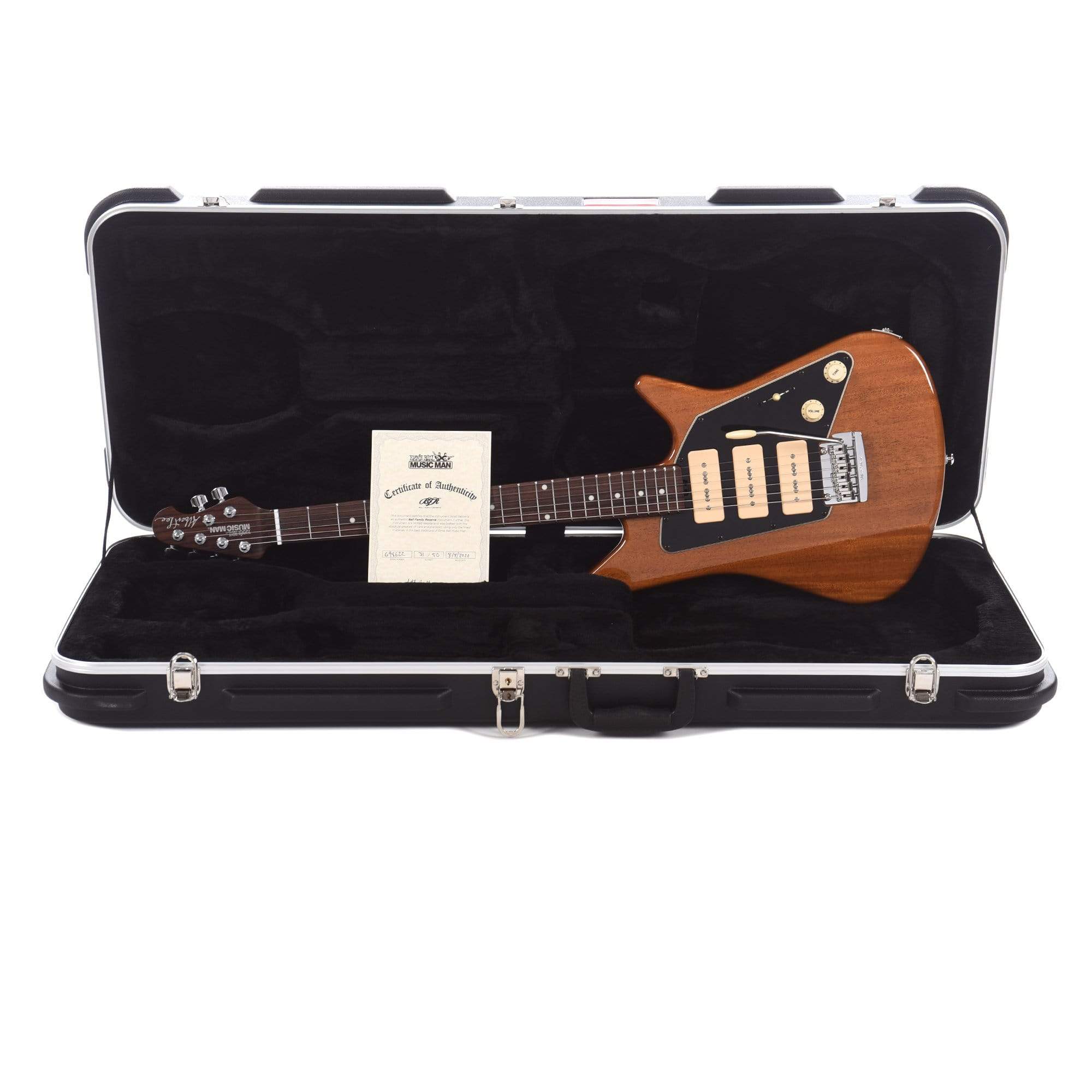 Music Man BFR Albert Lee MM90 Natural Mahogany Electric Guitars / Solid Body