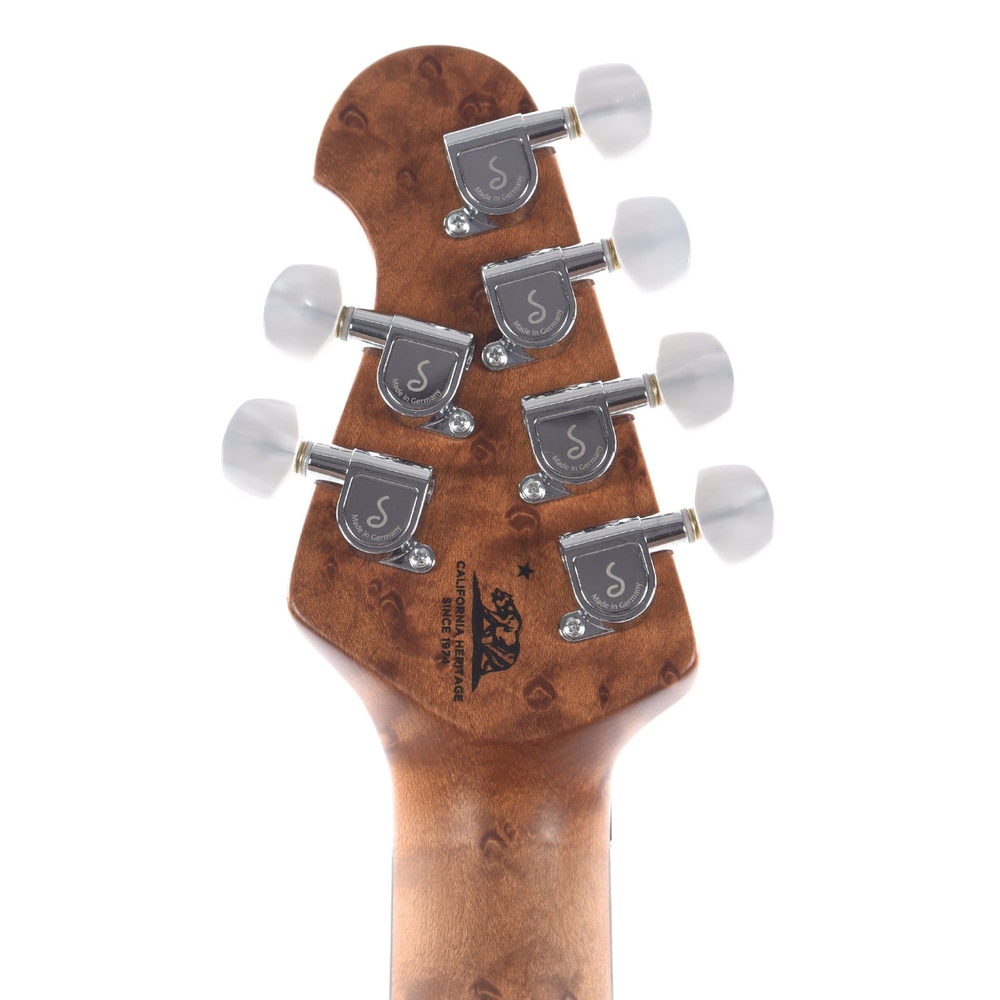 Music Man BFR Axis Predator Green Quilt Roasted Figured Maple Neck w/Ebony Fingerboard Electric Guitars / Solid Body