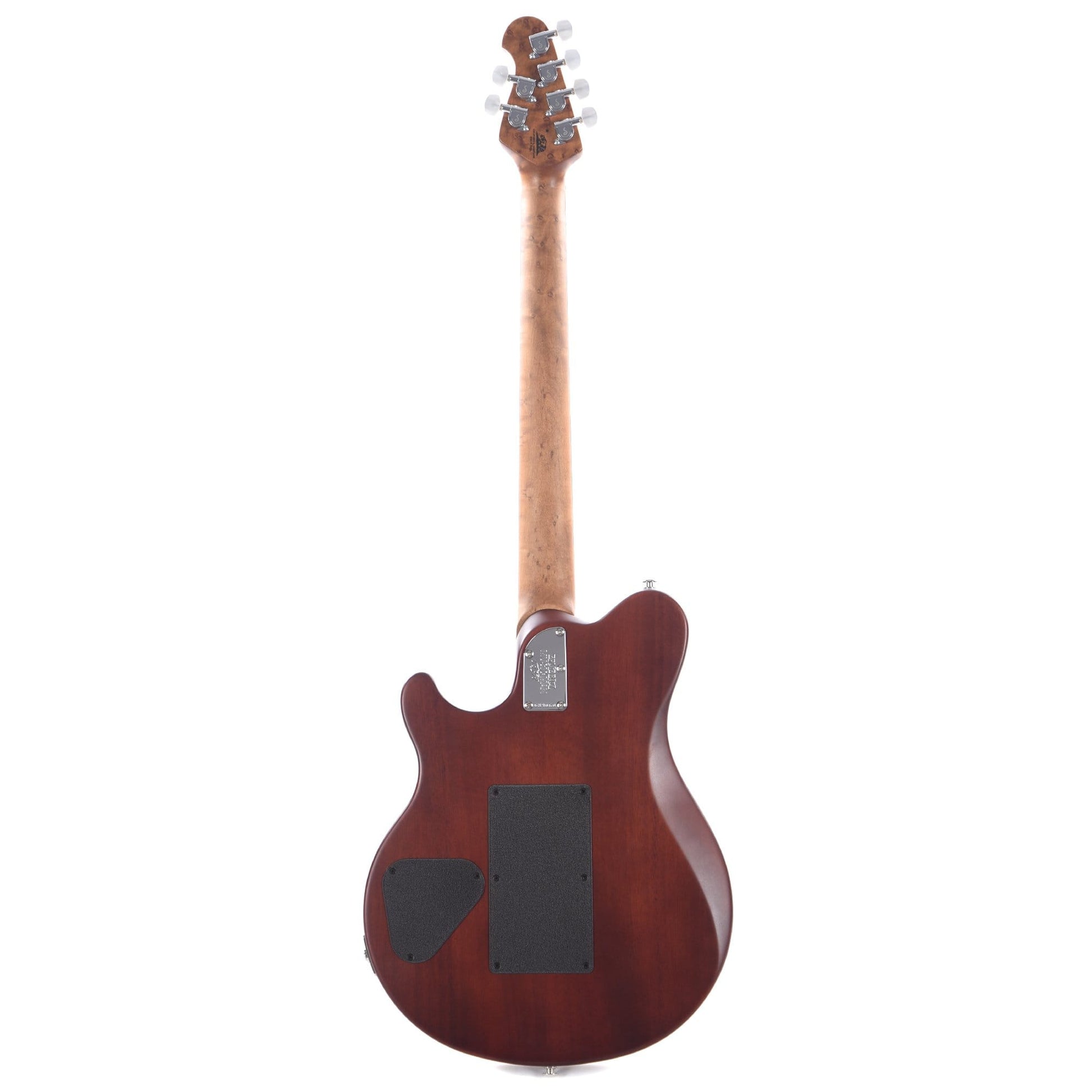 Music Man BFR Axis Predator Green Quilt Roasted Figured Maple Neck w/Ebony Fingerboard Electric Guitars / Solid Body