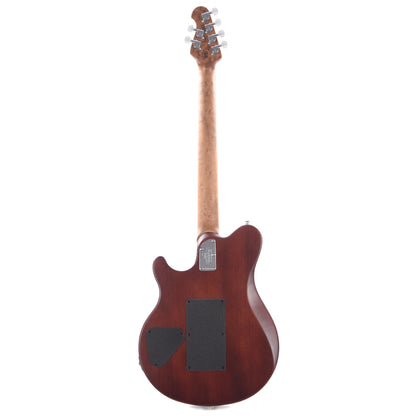 Music Man BFR Axis Predator Green Quilt Roasted Figured Maple Neck w/Ebony Fingerboard Electric Guitars / Solid Body