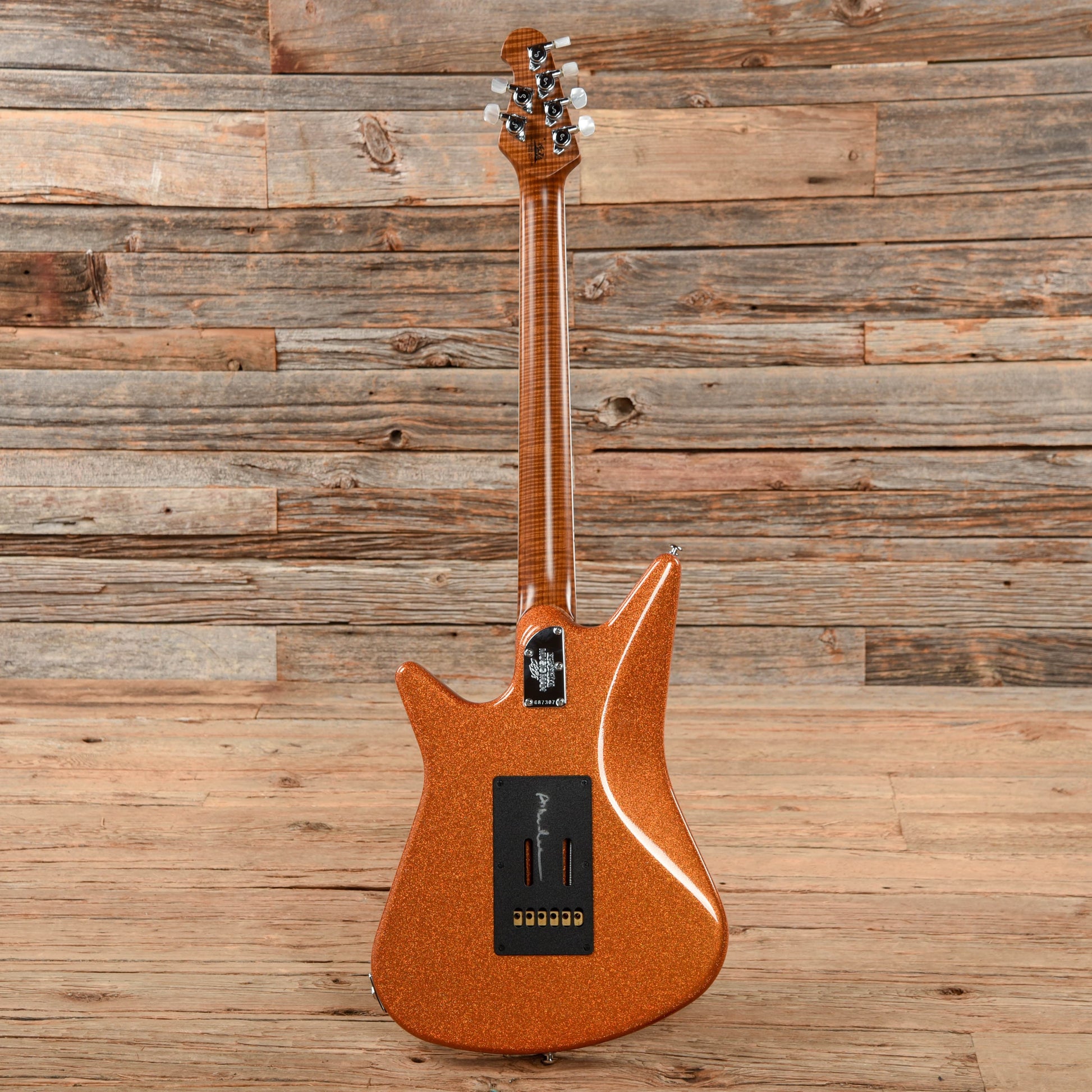Music Man BFR Ball Family Reserve Albert Lee HH Tremolo Orange Crush Sparkle 2018 Electric Guitars / Solid Body