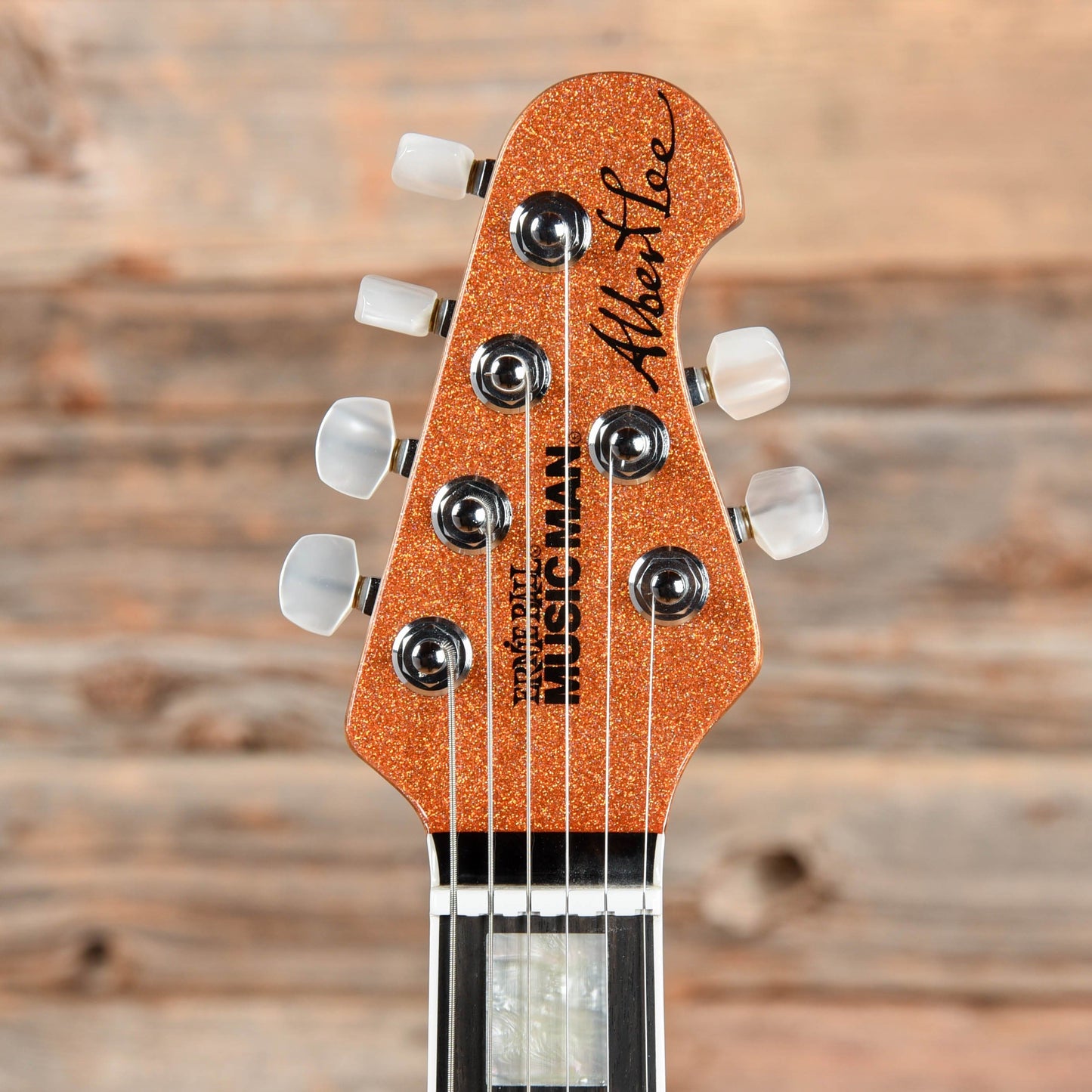 Music Man BFR Ball Family Reserve Albert Lee HH Tremolo Orange Crush Sparkle 2018 Electric Guitars / Solid Body