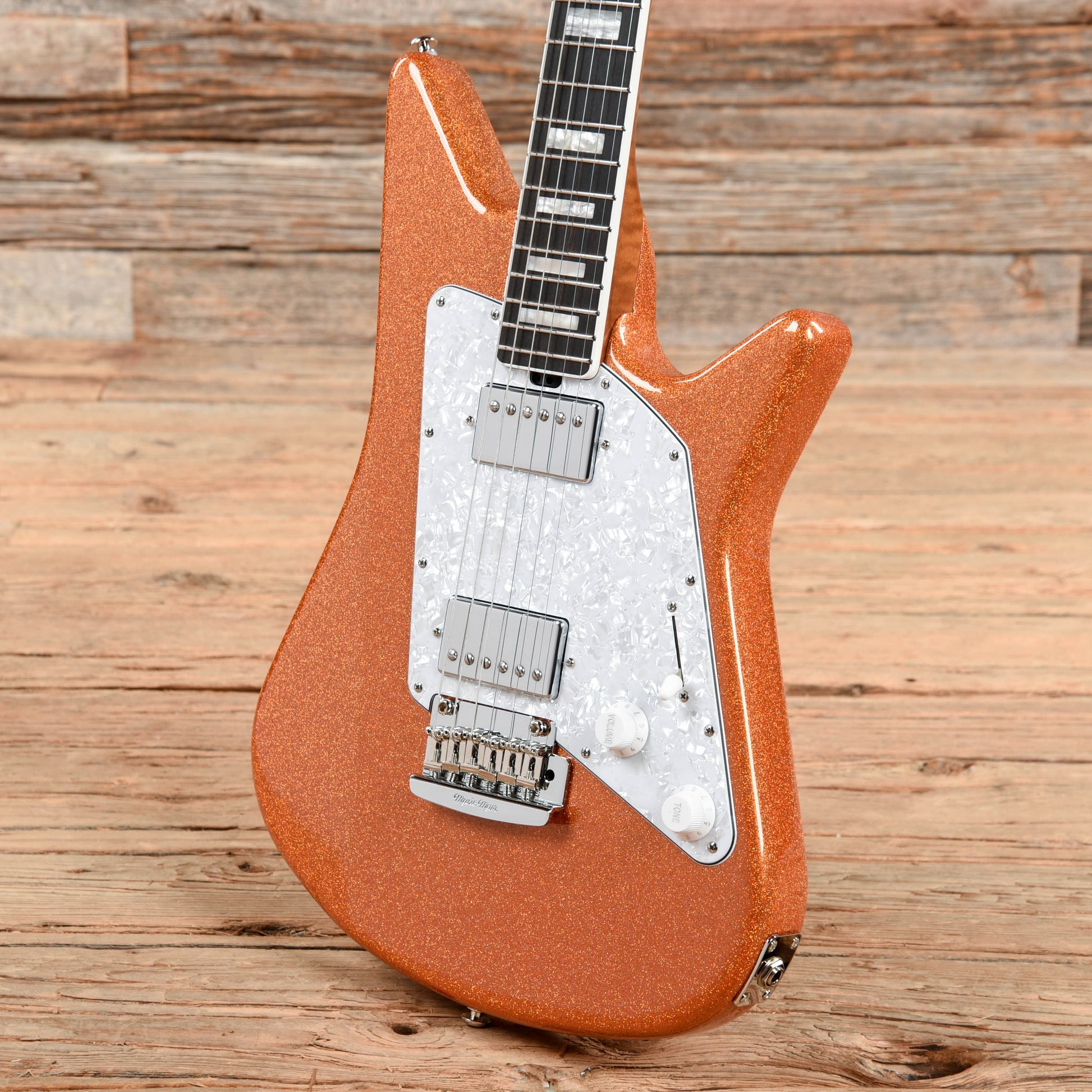 Music Man BFR Ball Family Reserve Albert Lee HH Tremolo Orange Crush Sparkle 2018 Electric Guitars / Solid Body