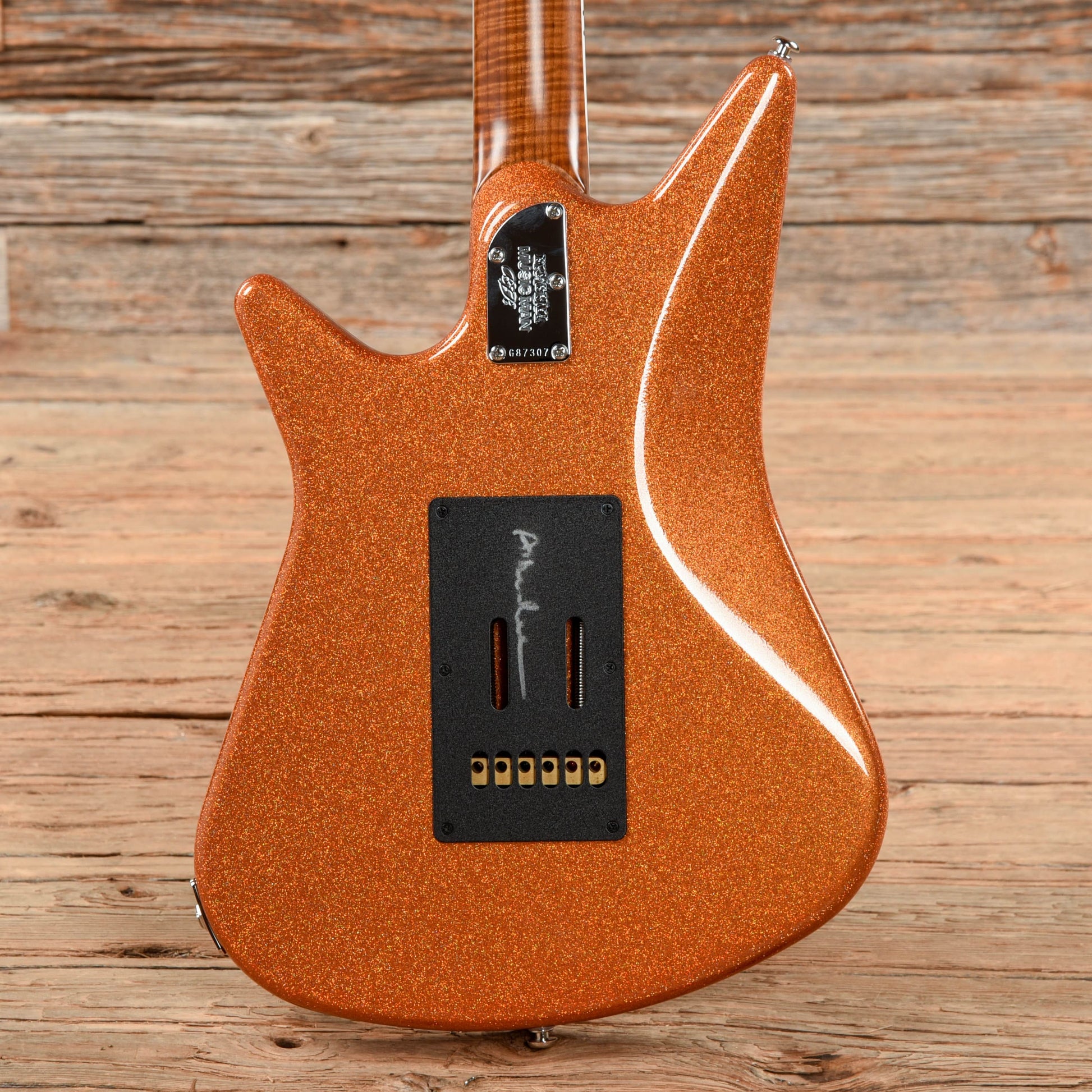 Music Man BFR Ball Family Reserve Albert Lee HH Tremolo Orange Crush Sparkle 2018 Electric Guitars / Solid Body