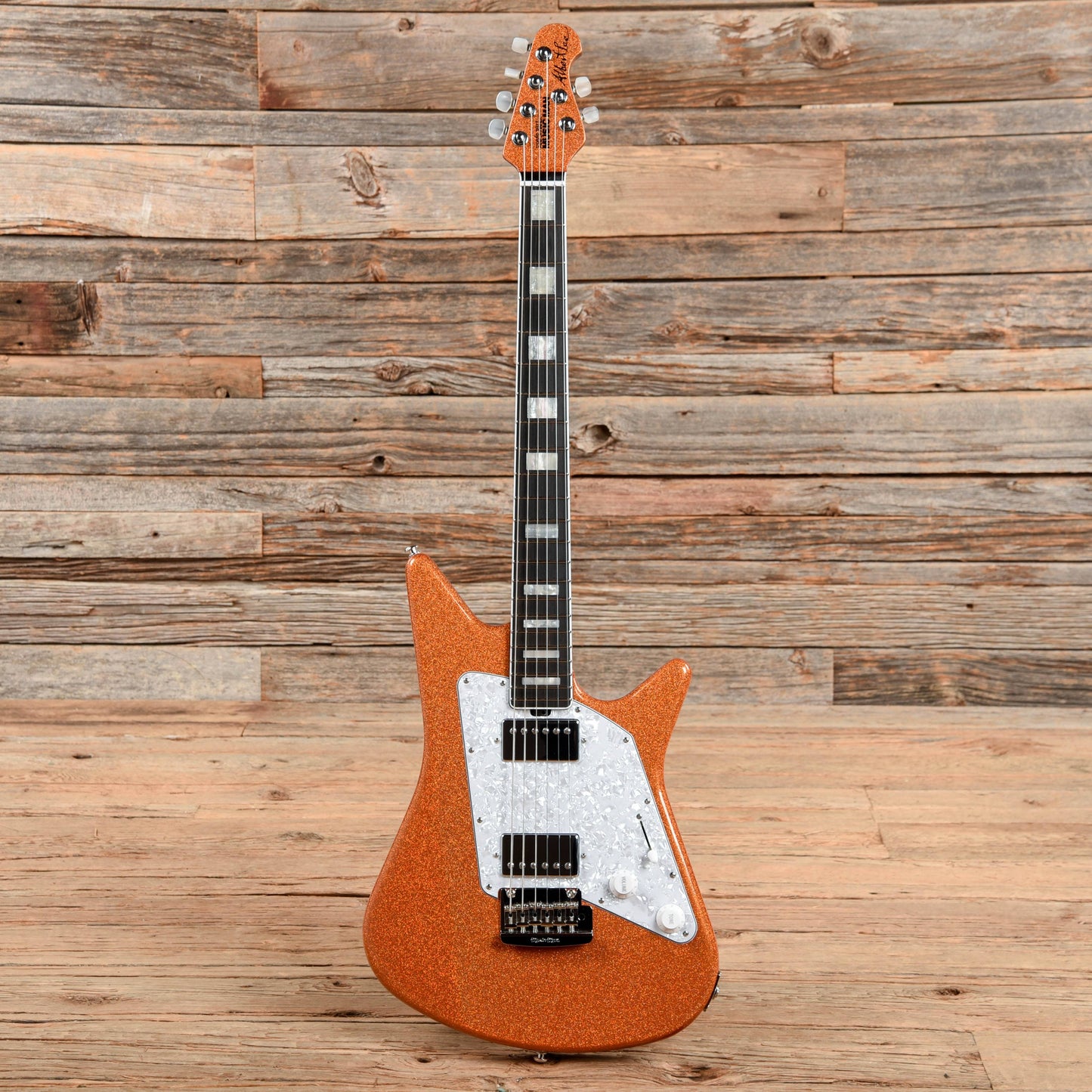 Music Man BFR Ball Family Reserve Albert Lee HH Tremolo Orange Crush Sparkle 2018 Electric Guitars / Solid Body