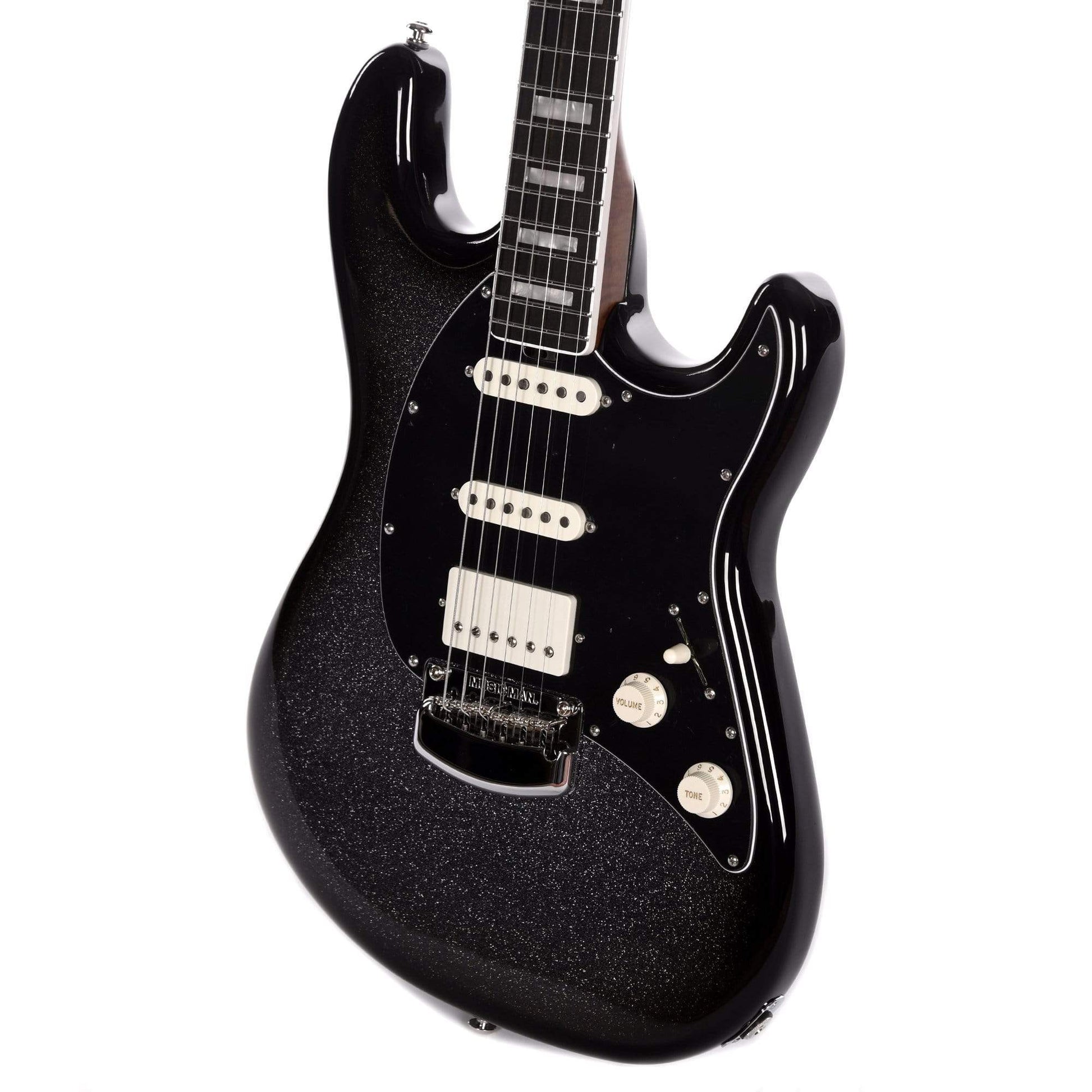 Music Man BFR Cutlass HSS Smoked Chrome w/Painted Headstock Electric Guitars / Solid Body