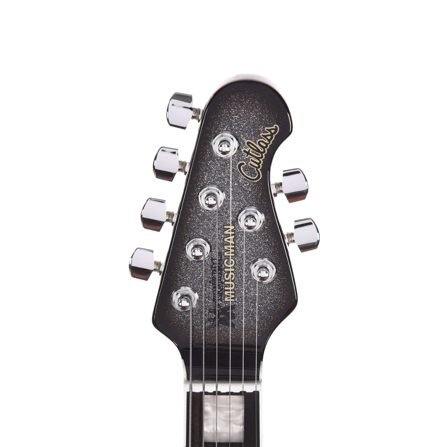 Music Man BFR Cutlass HSS Smoked Chrome w/Painted Headstock Electric Guitars / Solid Body