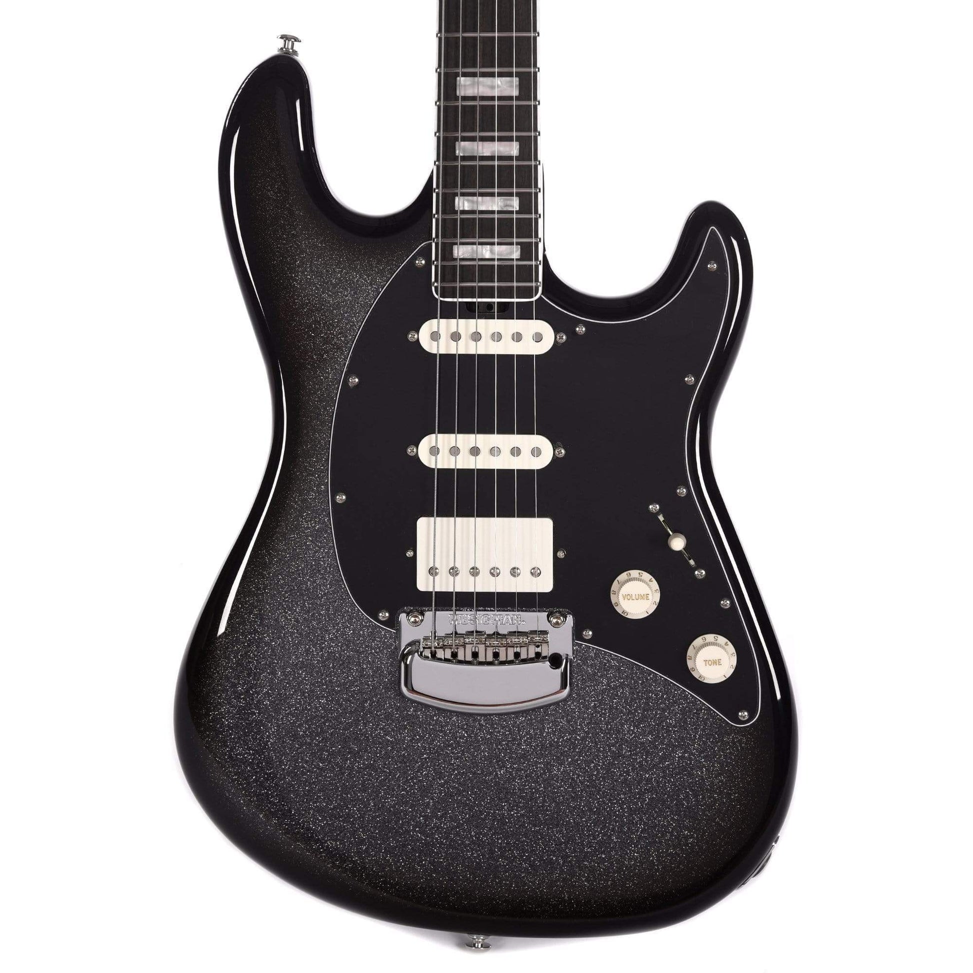 Music Man BFR Cutlass HSS Smoked Chrome w/Painted Headstock Electric Guitars / Solid Body