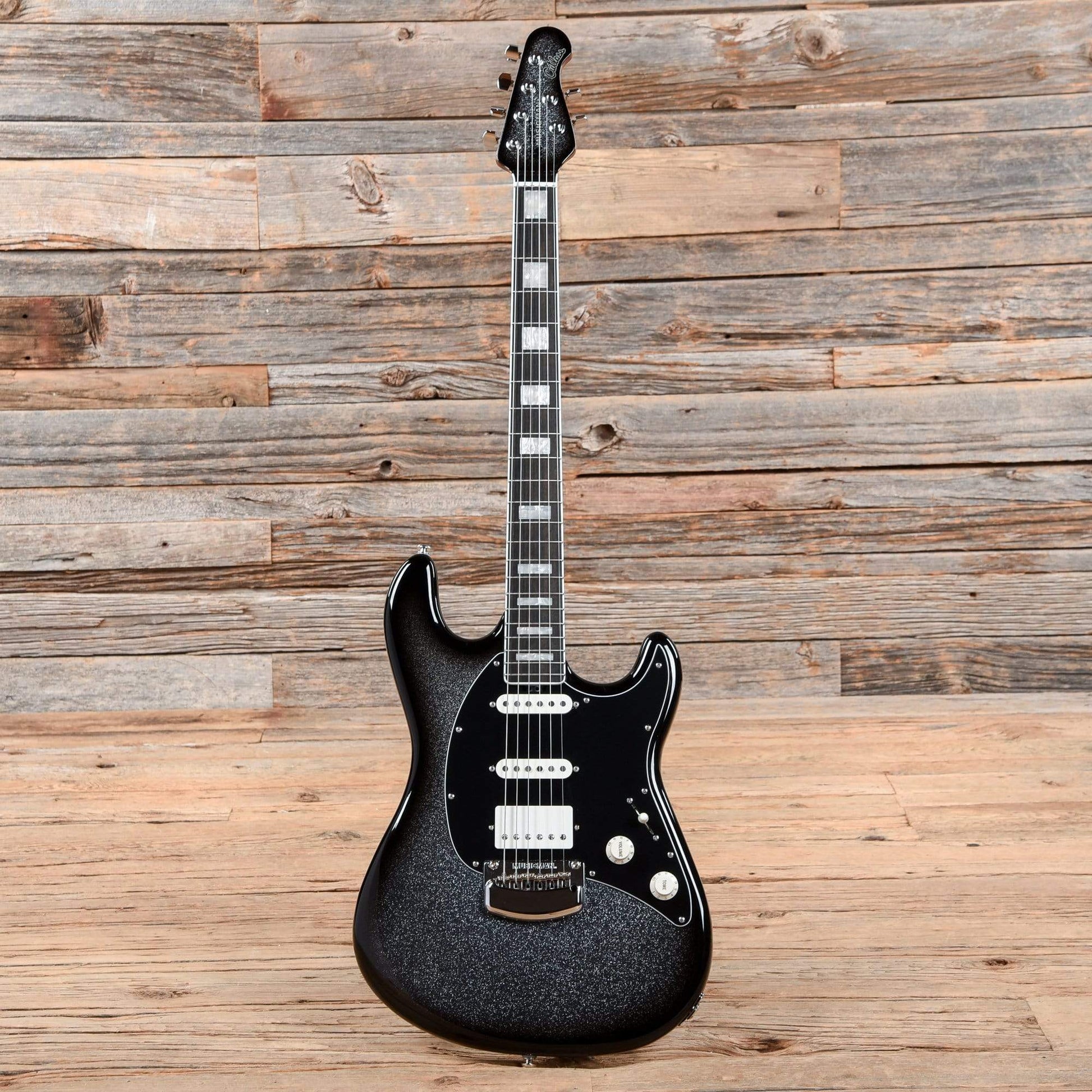 Music Man BFR Cutlass HSS Smoked Chrome w/Painted Headstock Electric Guitars / Solid Body