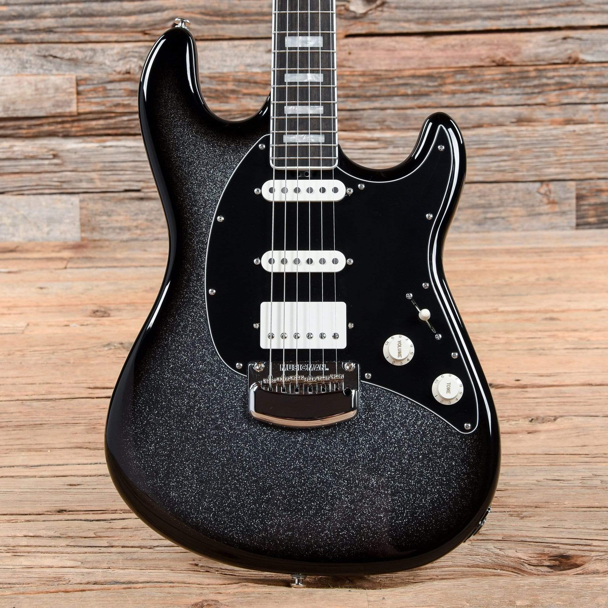 Music Man BFR Cutlass HSS Smoked Chrome w/Painted Headstock Electric Guitars / Solid Body