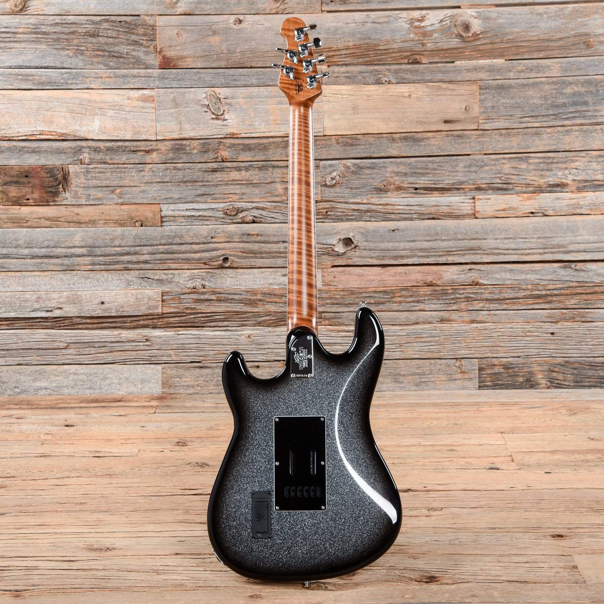 Music Man BFR Cutlass HSS Smoked Chrome w/Painted Headstock Electric Guitars / Solid Body