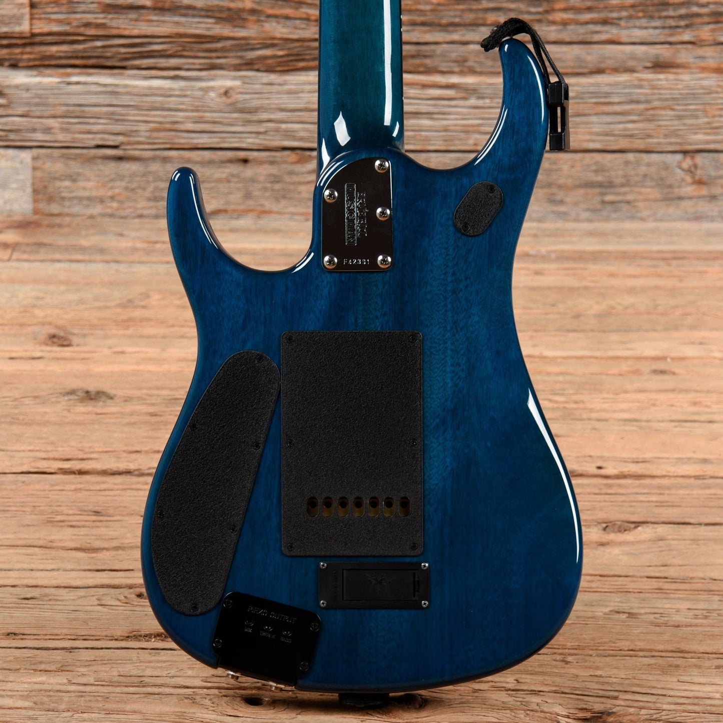 Music Man BFR JP12 7-String John Petrucci Bali Blue 2013 Electric Guitars / Solid Body
