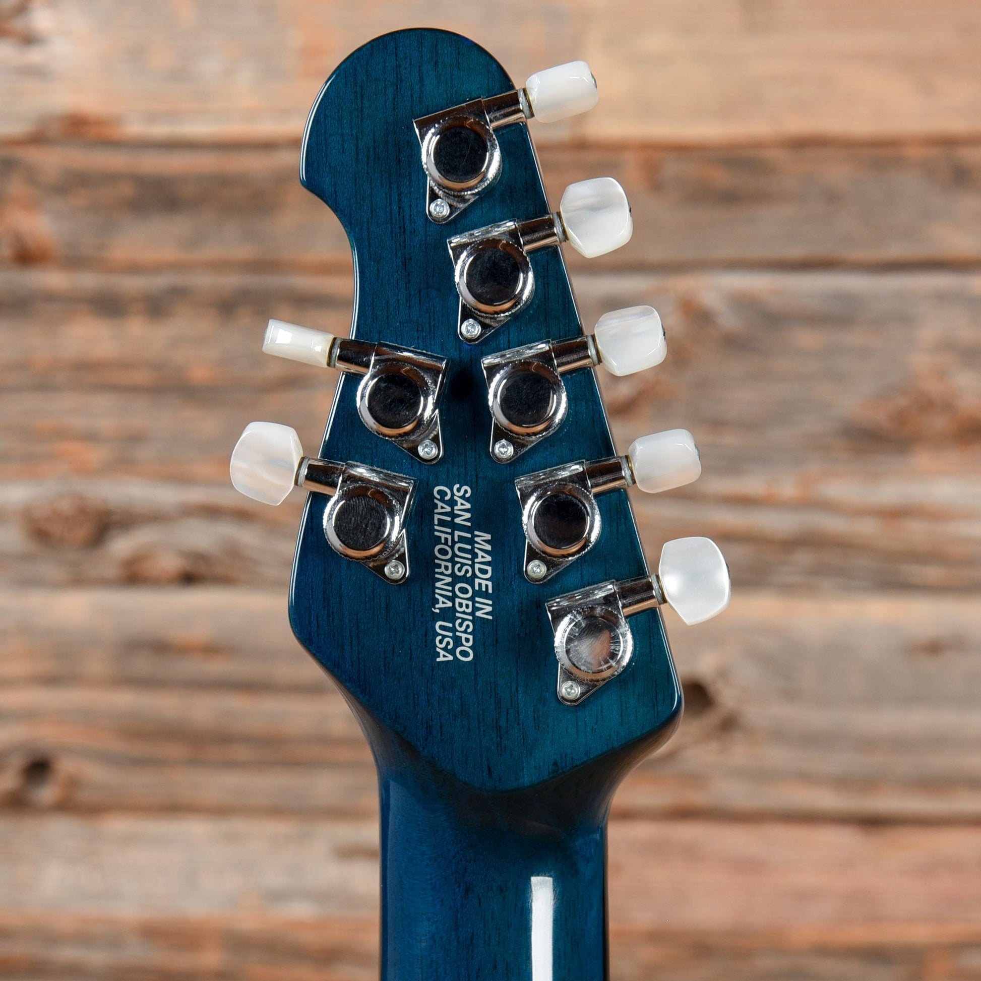 Music Man BFR JP12 7-String John Petrucci Bali Blue 2013 Electric Guitars / Solid Body