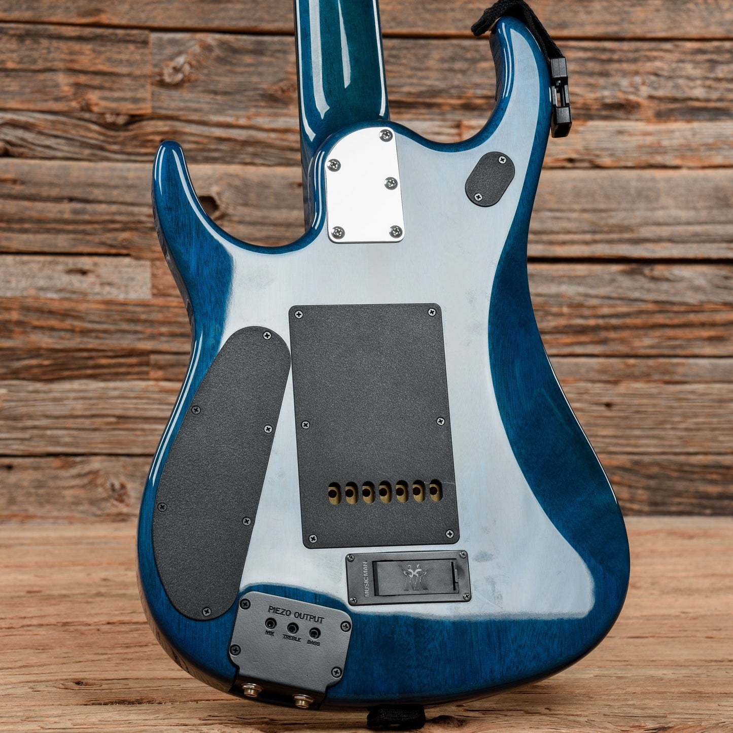 Music Man BFR JP12 7-String John Petrucci Bali Blue 2013 Electric Guitars / Solid Body