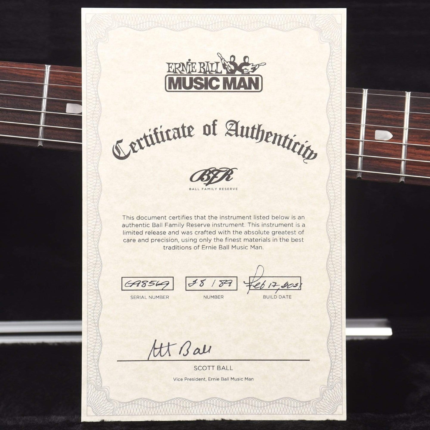 Music Man BFR JP15 Rosewood Electric Guitars / Solid Body