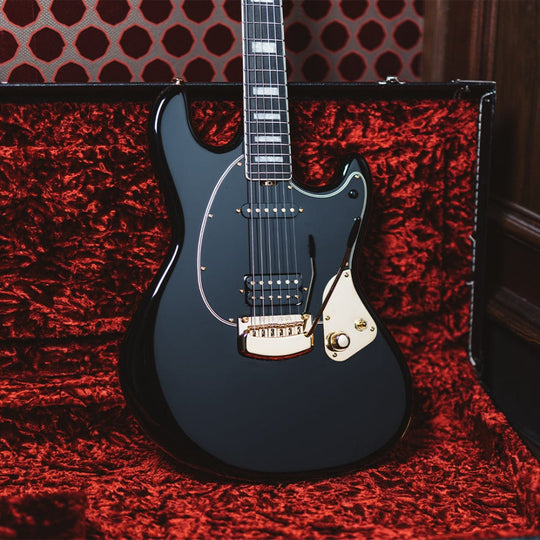 Music Man BFR Nitro Dustin Kensrue (1 of 50) Black Honey Electric Guitars / Solid Body