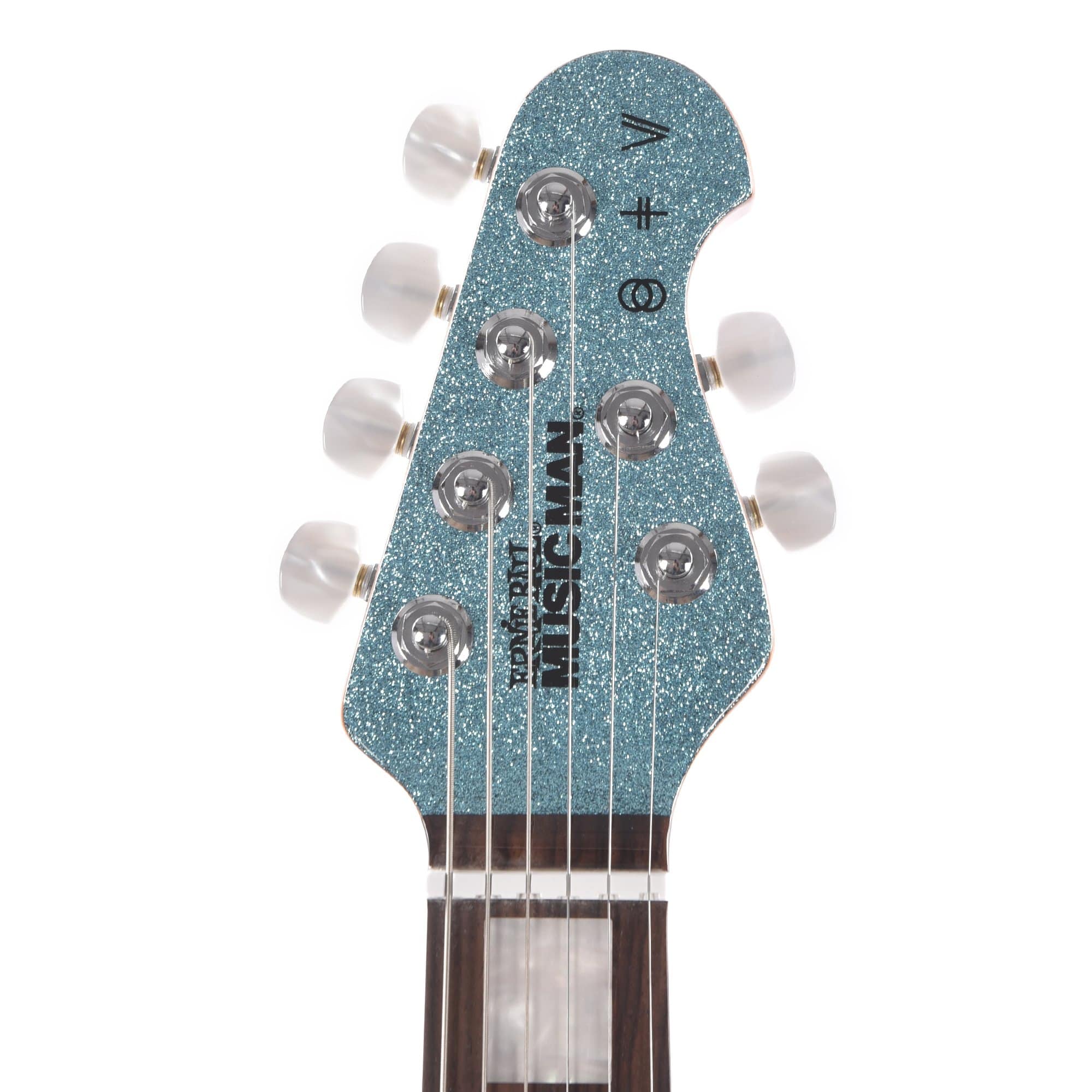 Music Man BFR St Vincent HHH Turquoise Crush w/White Pickguard Electric Guitars / Solid Body