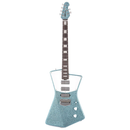 Music Man BFR St Vincent HHH Turquoise Crush w/White Pickguard Electric Guitars / Solid Body