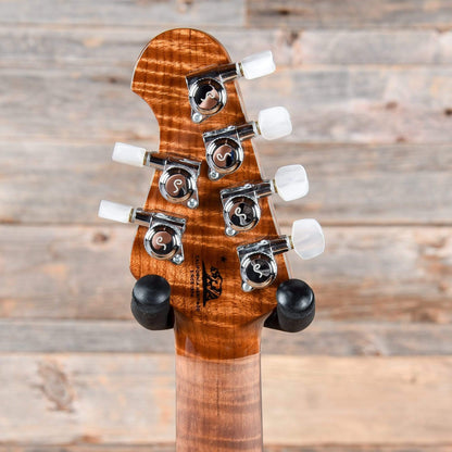 Music Man BFR St Vincent HHH Turquoise Crush w/White Pickguard Electric Guitars / Solid Body