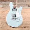 Music Man BFR Valentine Baby Blue w/Painted Headstock Electric Guitars / Solid Body