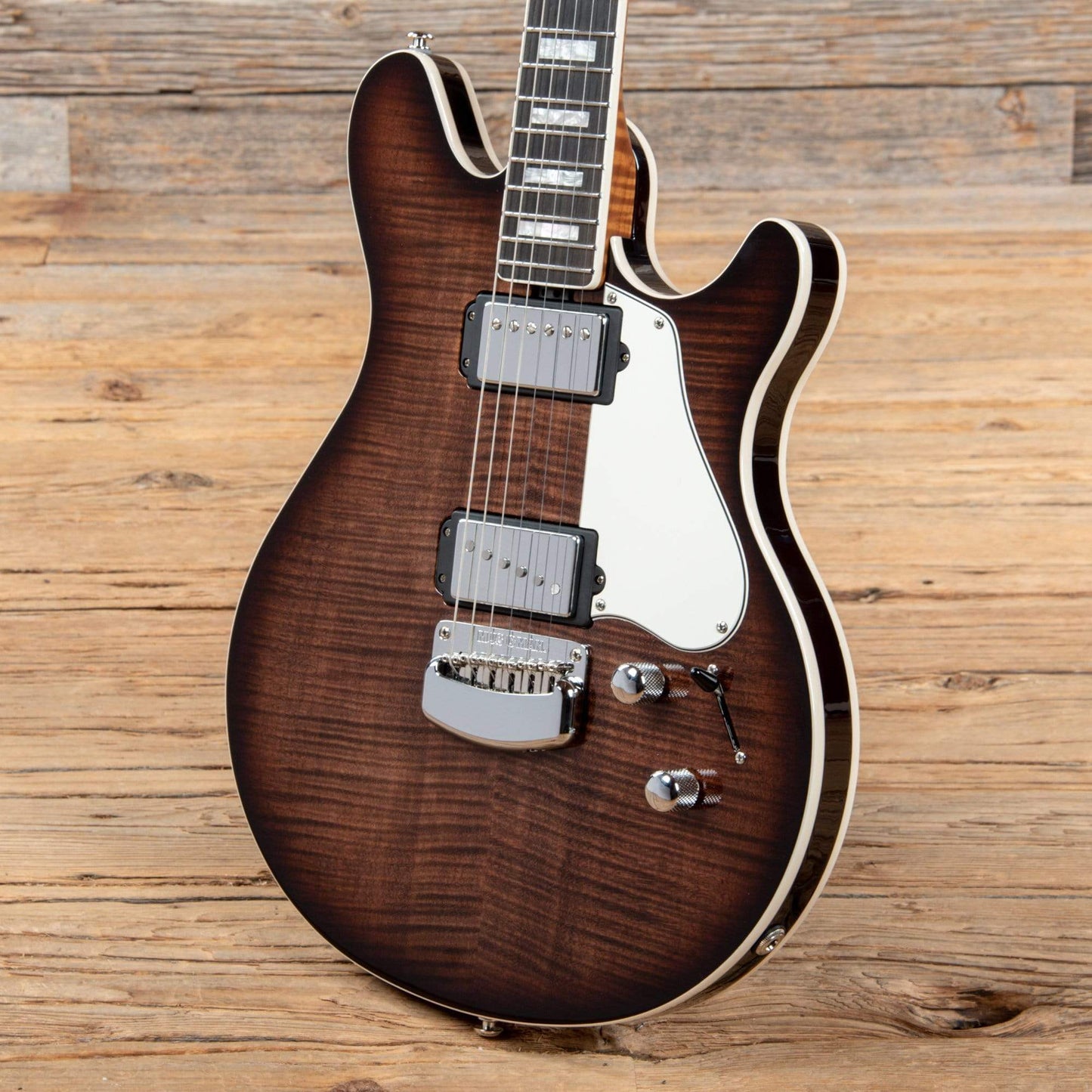 Music Man BFR Valentine Double Bound Walnut 2020 Electric Guitars / Solid Body