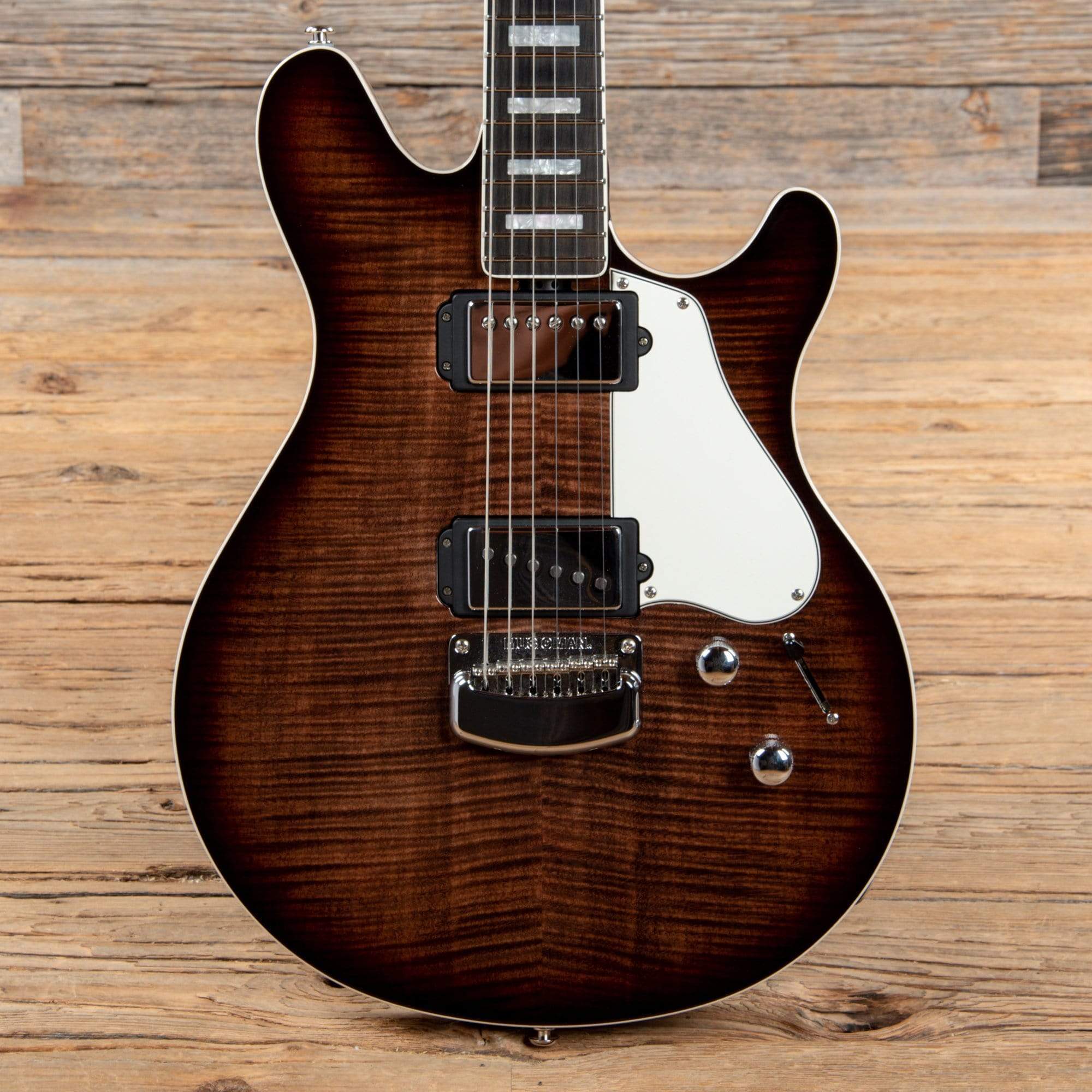 Music Man BFR Valentine Double Bound Walnut 2020 Electric Guitars / Solid Body