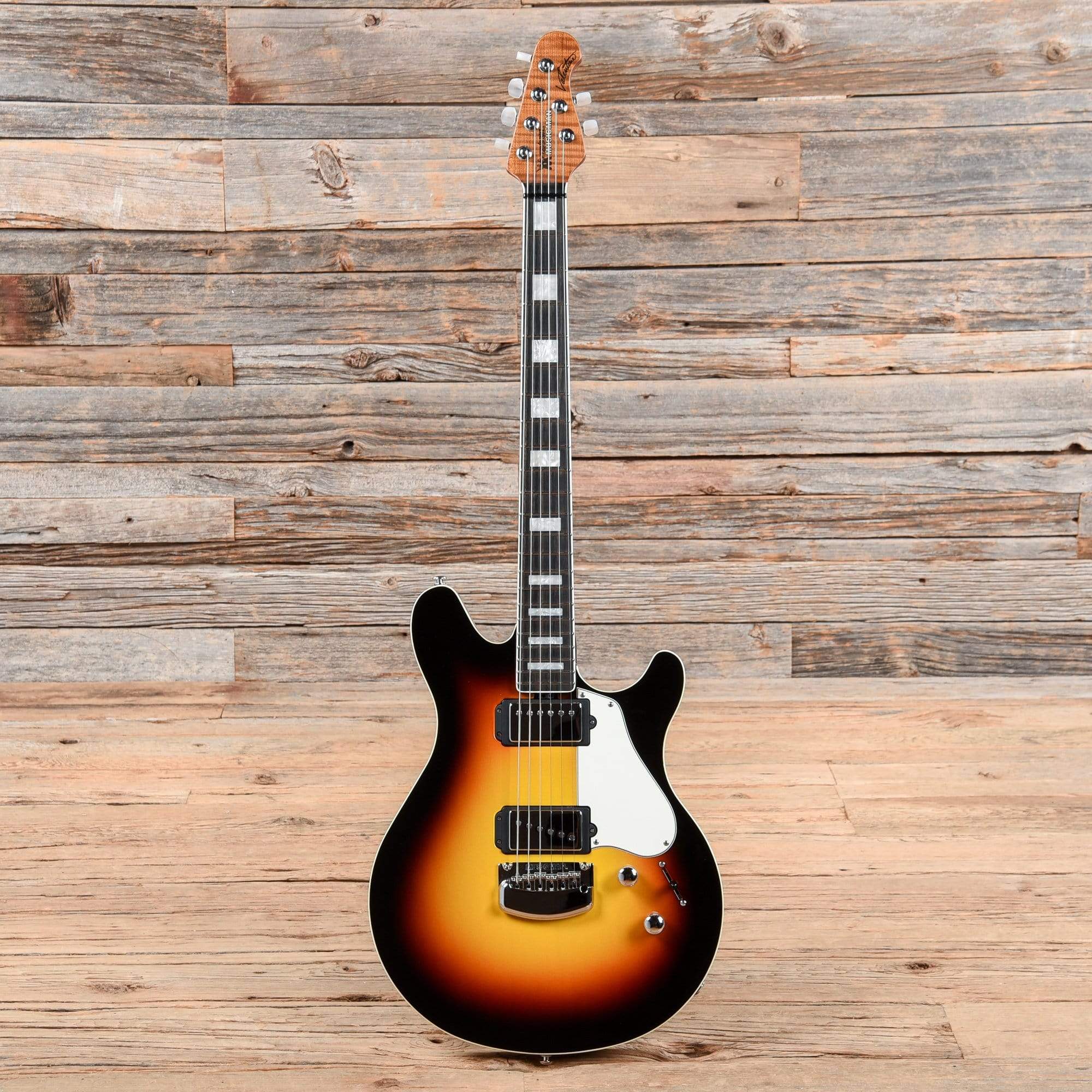 Music Man BFR Valentine Trem Target Burst Electric Guitars / Solid Body