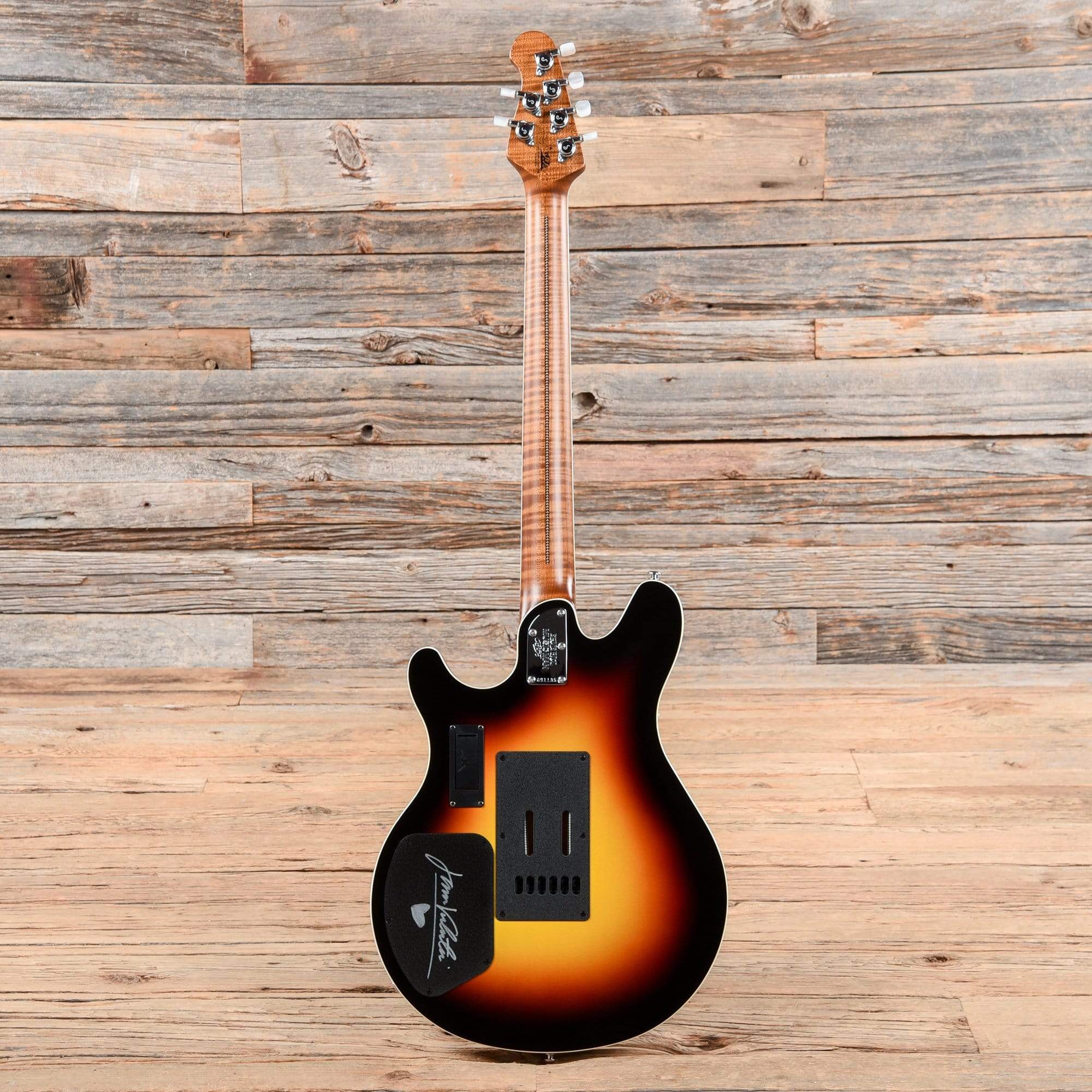 Music Man BFR Valentine Trem Target Burst Electric Guitars / Solid Body