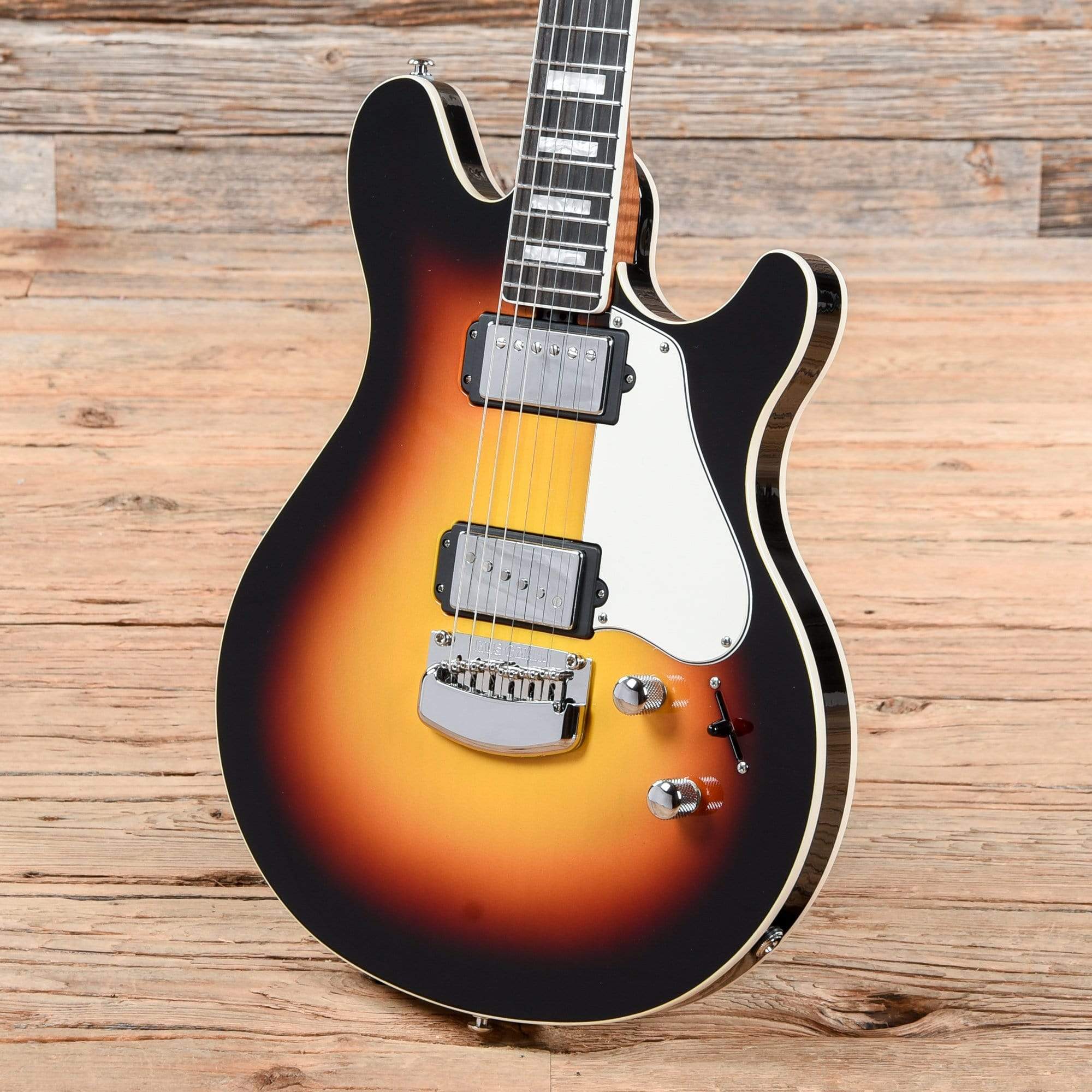 Music Man BFR Valentine Trem Target Burst Electric Guitars / Solid Body