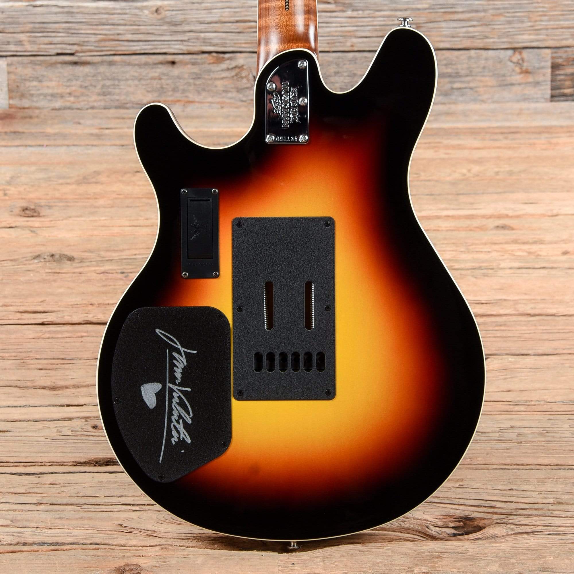 Music Man BFR Valentine Trem Target Burst Electric Guitars / Solid Body