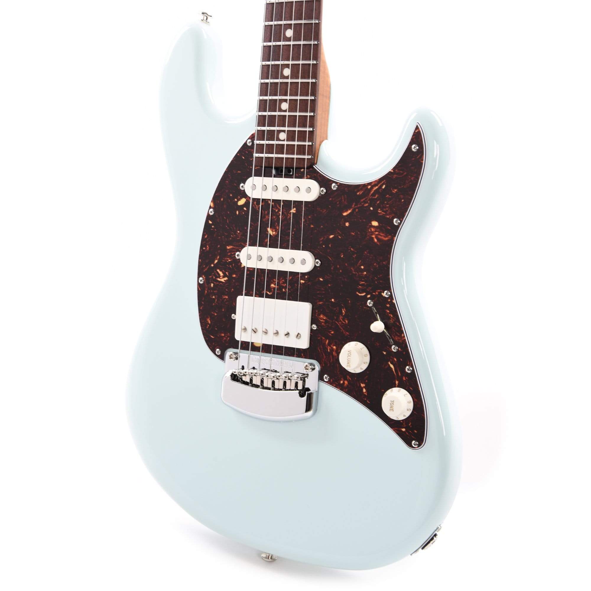 Music Man Cutlass HSS RS Powder Blue w/Figured Roasted Maple Neck & Rosewood Fingerboard Electric Guitars / Solid Body