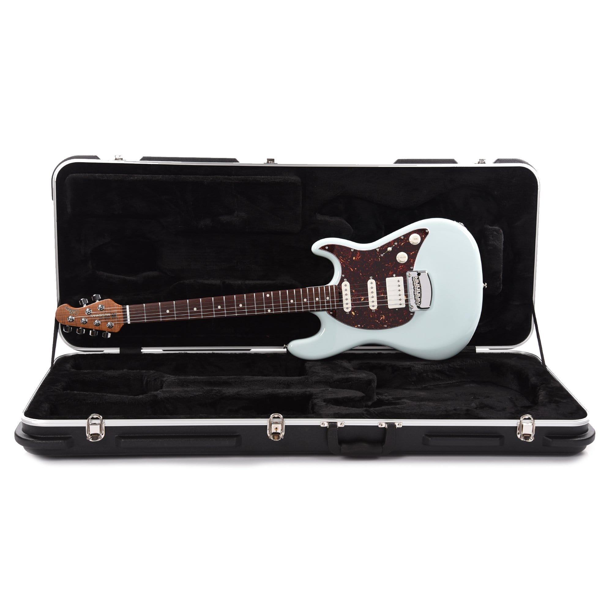 Music Man Cutlass HSS RS Powder Blue w/Figured Roasted Maple Neck & Rosewood Fingerboard Electric Guitars / Solid Body