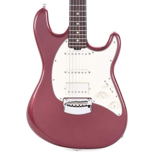 Music Man Cutlass HSS Trem Maroon Mist w/Parchment Pickguard Electric Guitars / Solid Body