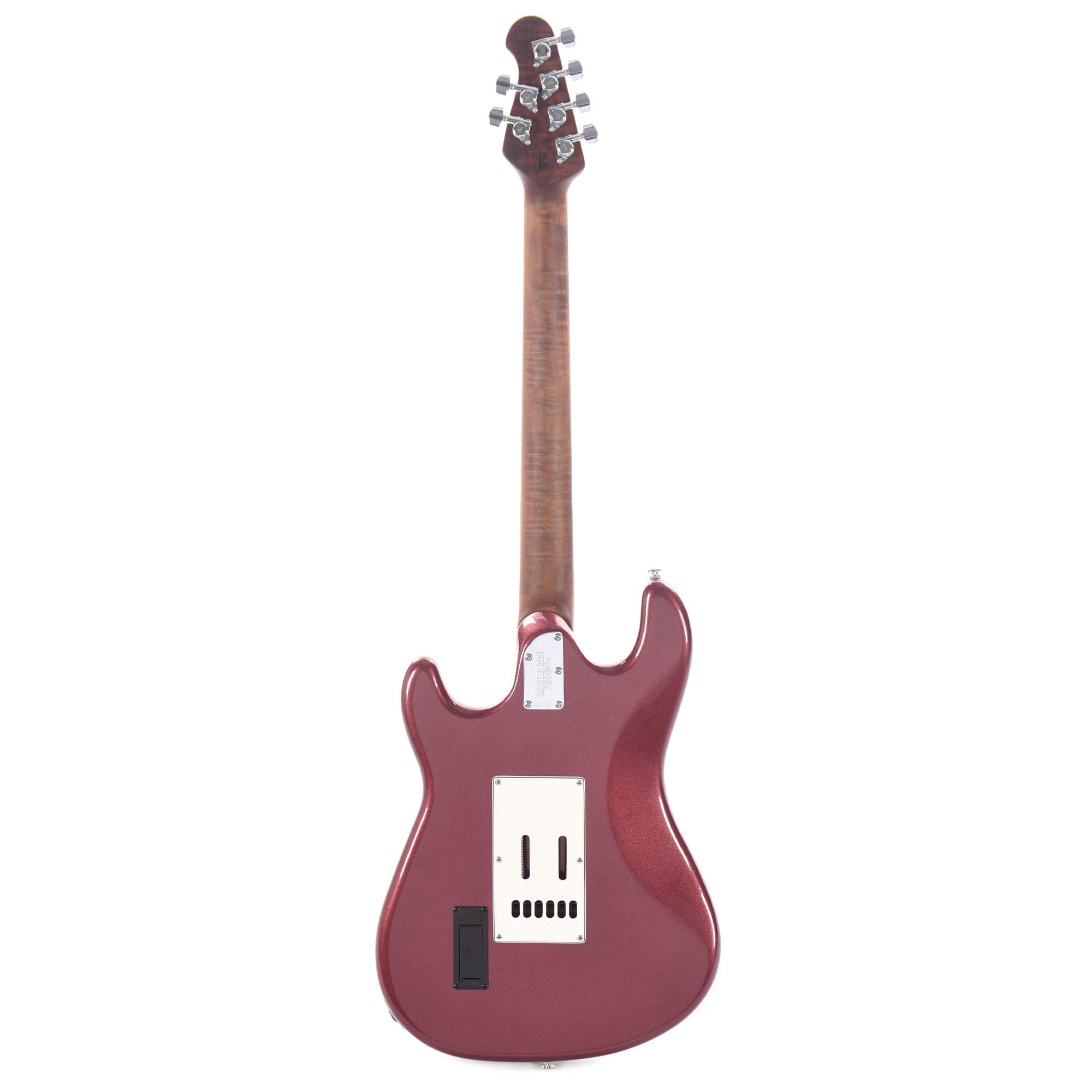 Music Man Cutlass HSS Trem Maroon Mist w/Parchment Pickguard Electric Guitars / Solid Body